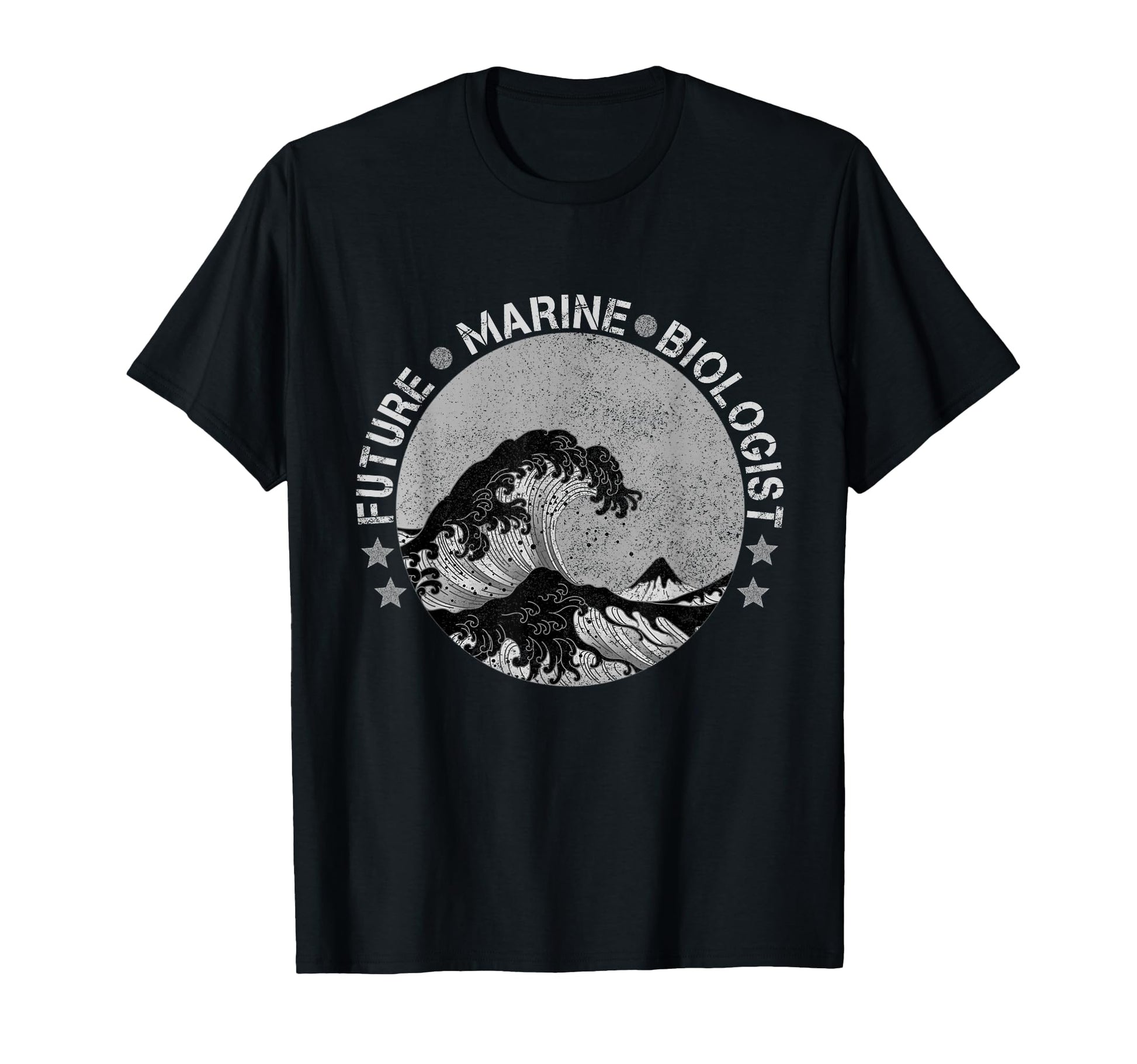 Future Marine Biologist Vaporwave T-Shirt - Custom Art Print Unisex - T-Shirt, Sweatshirt, Hoodie