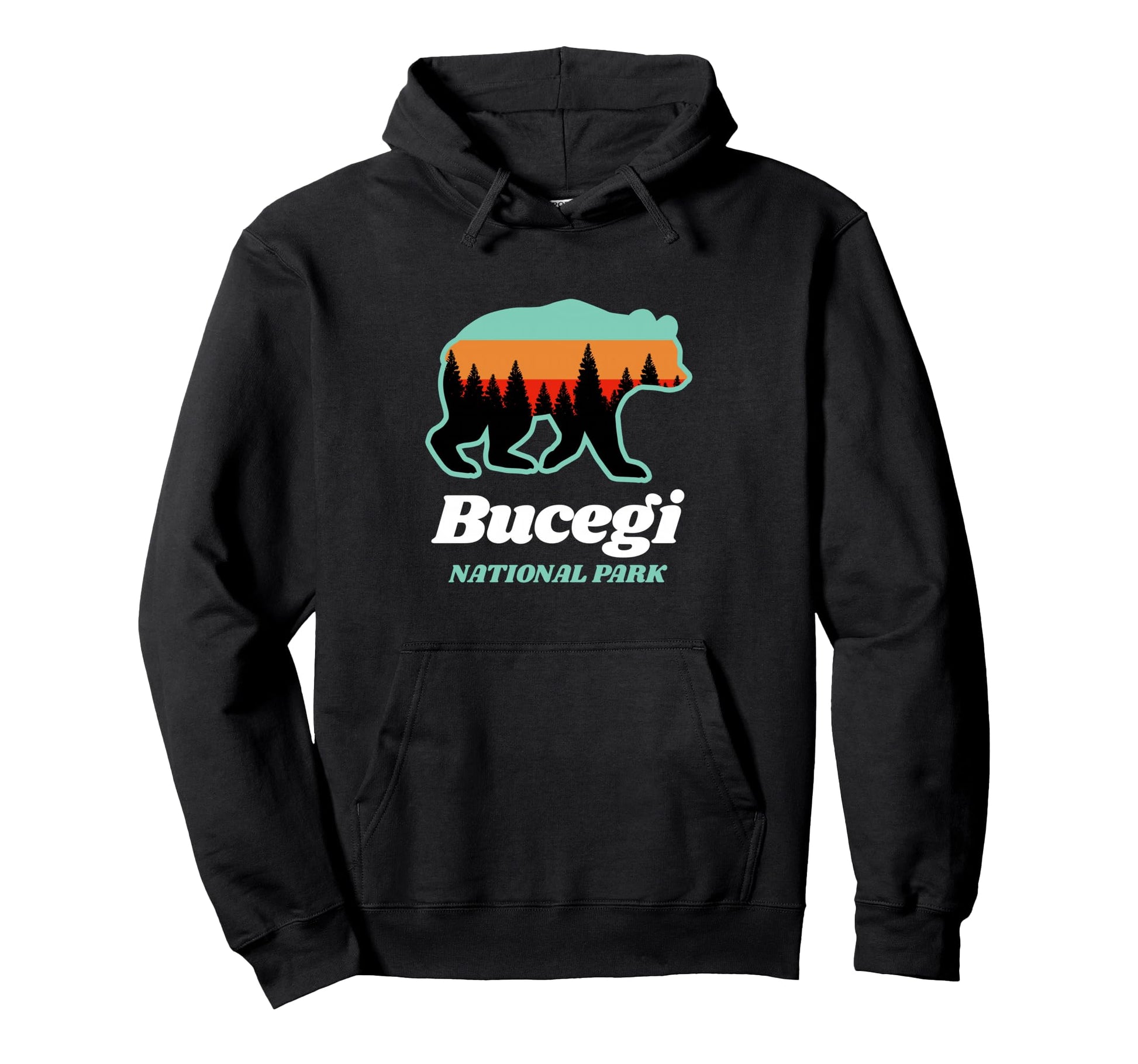 Bucegi National Park Romania Bear Hoodie - Custom Art Print for Adults - T-Shirt, Sweatshirt, Hoodie