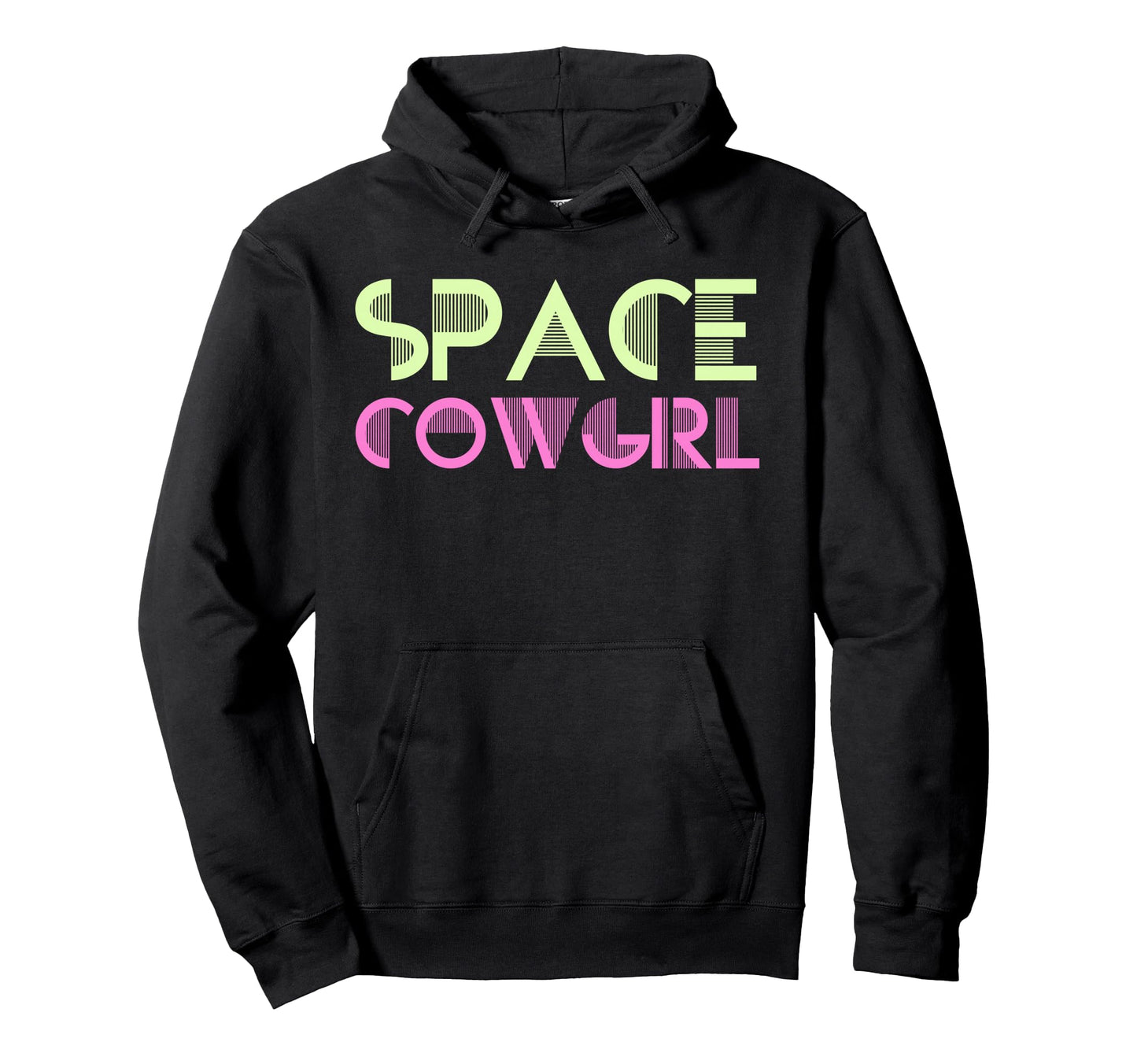 Howdy Cosmic Space Cowgirl Rodeo Hoodie - Casual Everyday Wear Unisex - T-Shirt, Sweatshirt, Hoodie