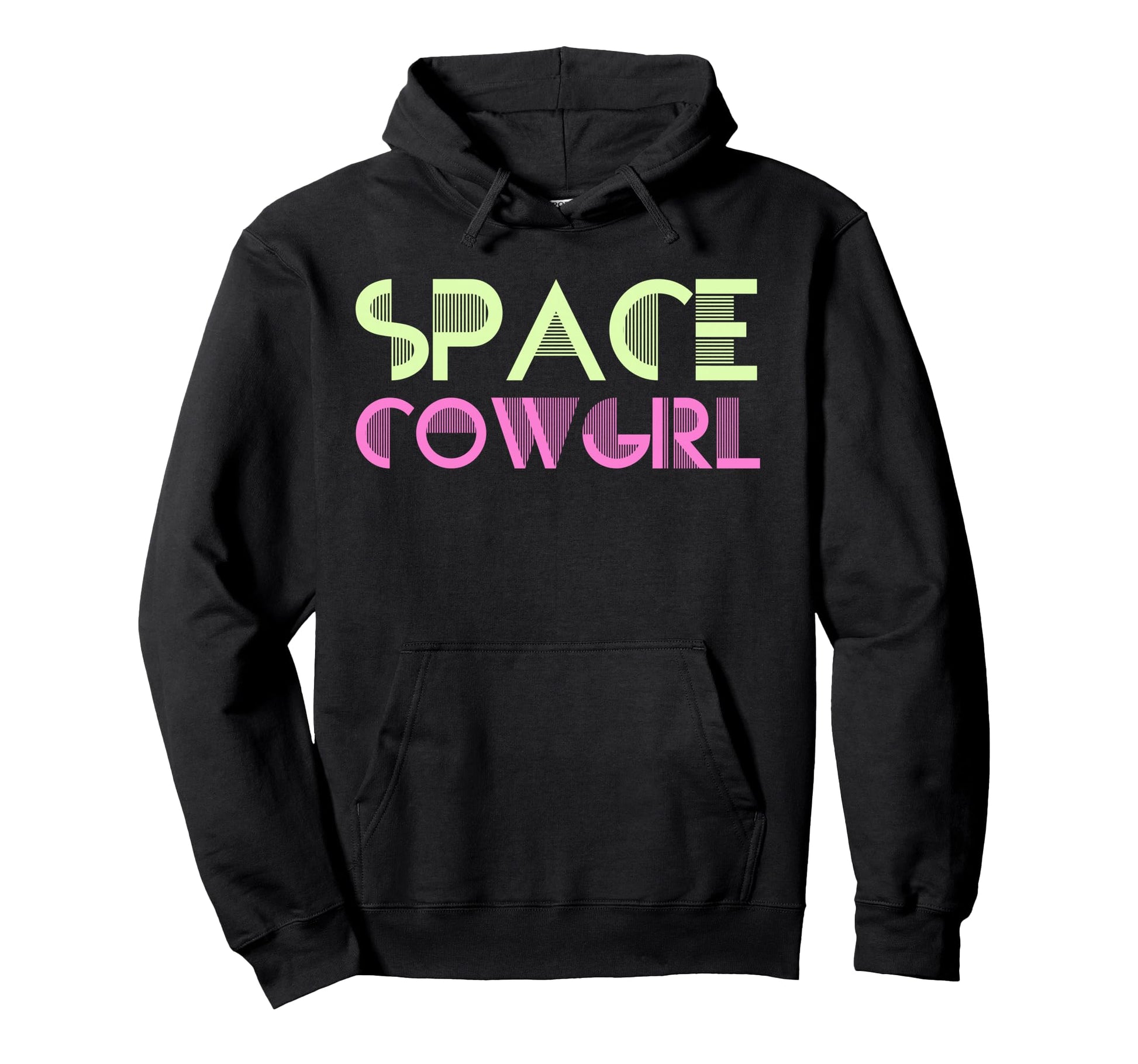 Howdy Cosmic Space Cowgirl Rodeo Hoodie - Casual Everyday Wear Unisex - T-Shirt, Sweatshirt, Hoodie