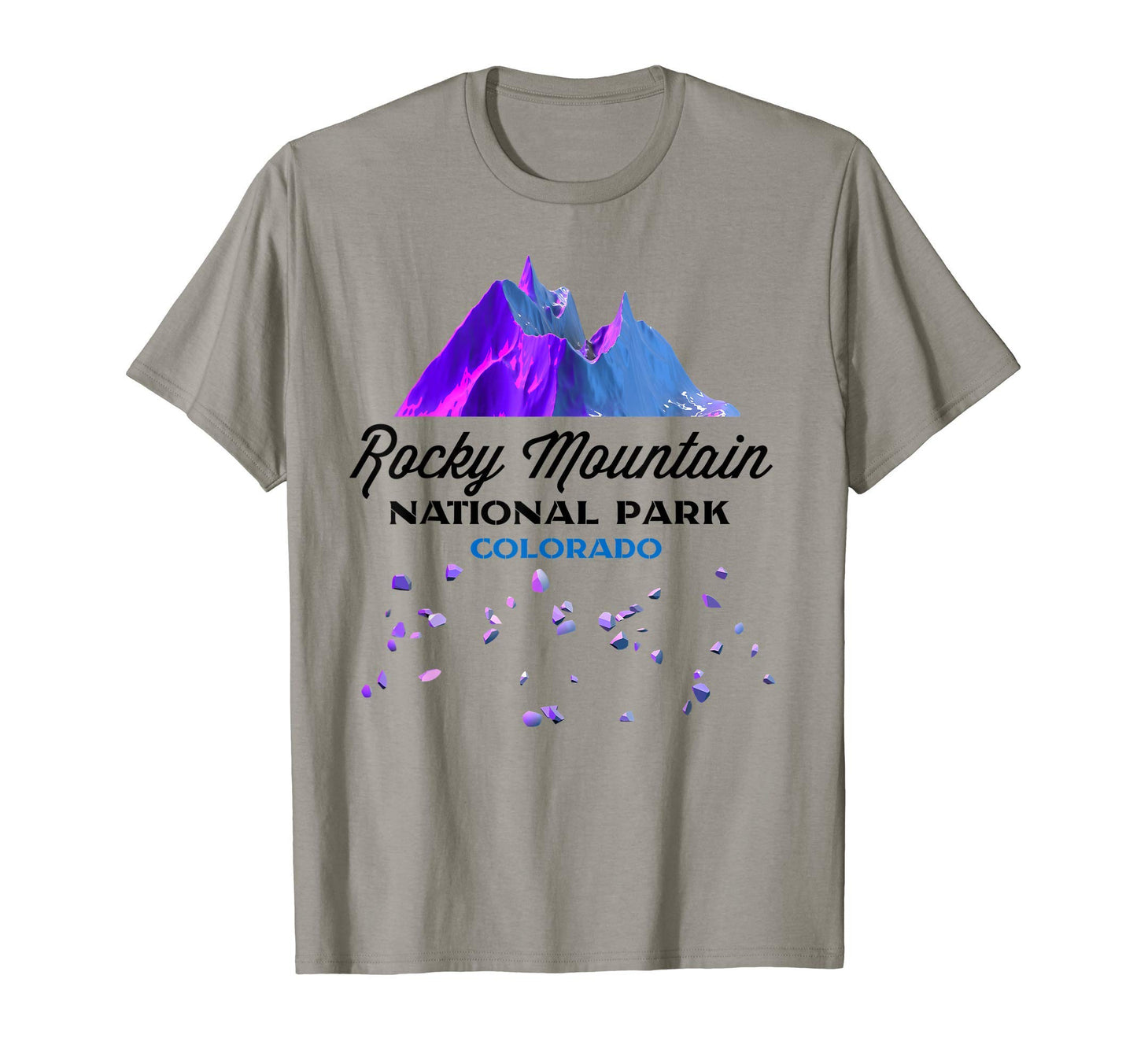 Rocky Mountain National Park T-Shirt - Streetwear Style for Adults - T-Shirt, Sweatshirt, Hoodie