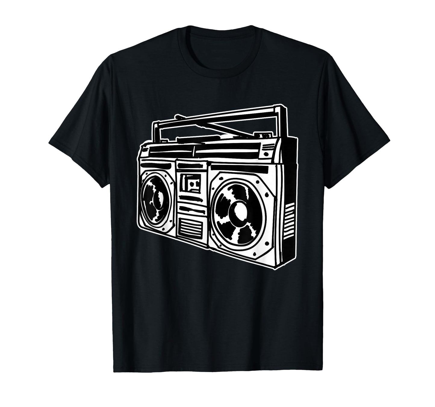 Ghetto Blaster 80S 90S Hip Hip Rap T-Shirt - Trendy Graphic for Adults - T-Shirt, Sweatshirt, Hoodie