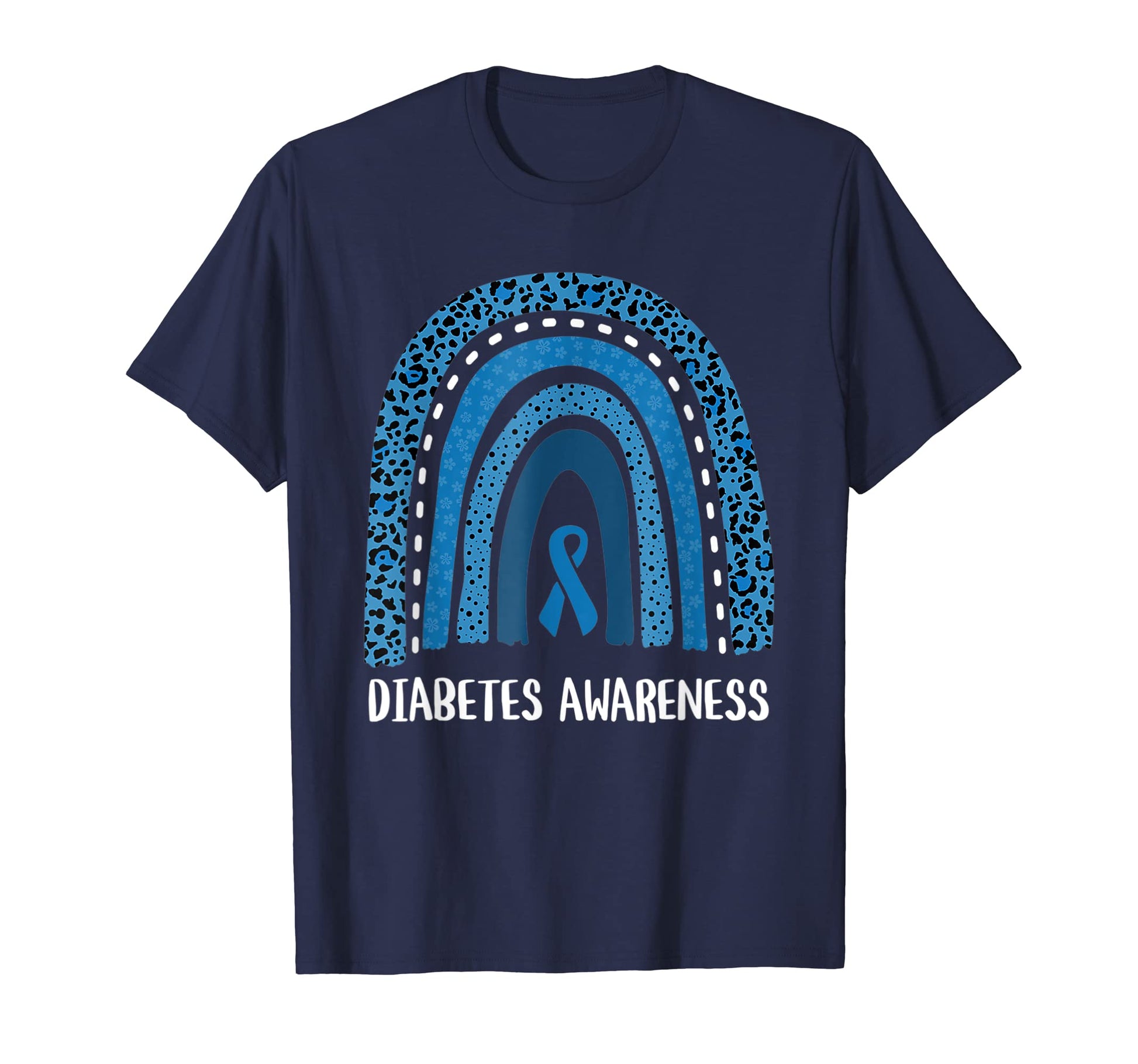 Mens Support Diabetes Awareness T-Shirt - Casual Everyday Wear for Adults - T-Shirt, Sweatshirt, Hoodie