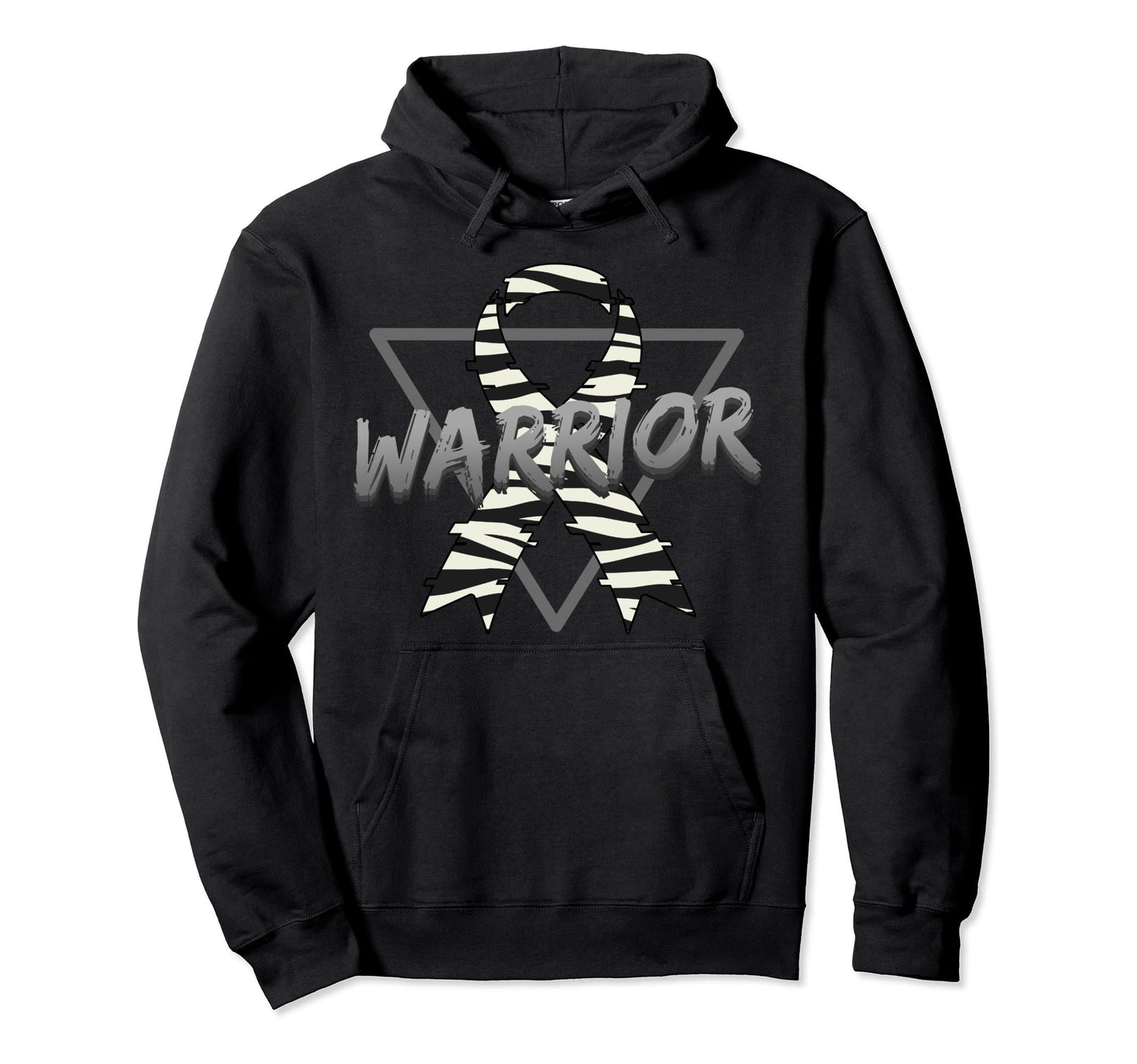 Carcinoid Cancer Awareness Warrior Hoodie - Novelty Apparel Unisex - T-Shirt, Sweatshirt, Hoodie