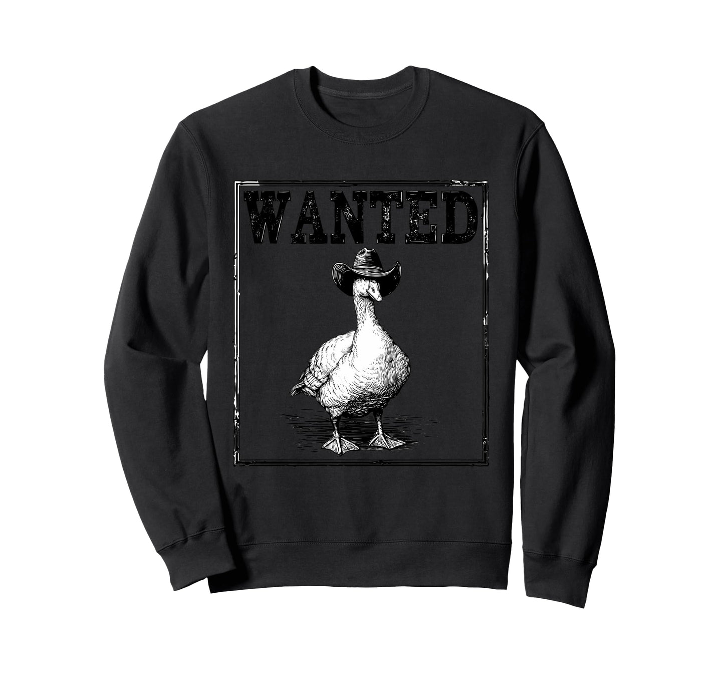 Goose Cowboy Rodeo Cowgirl Western Sweatshirt - Fun Novelty Design Unisex - T-Shirt, Sweatshirt, Hoodie