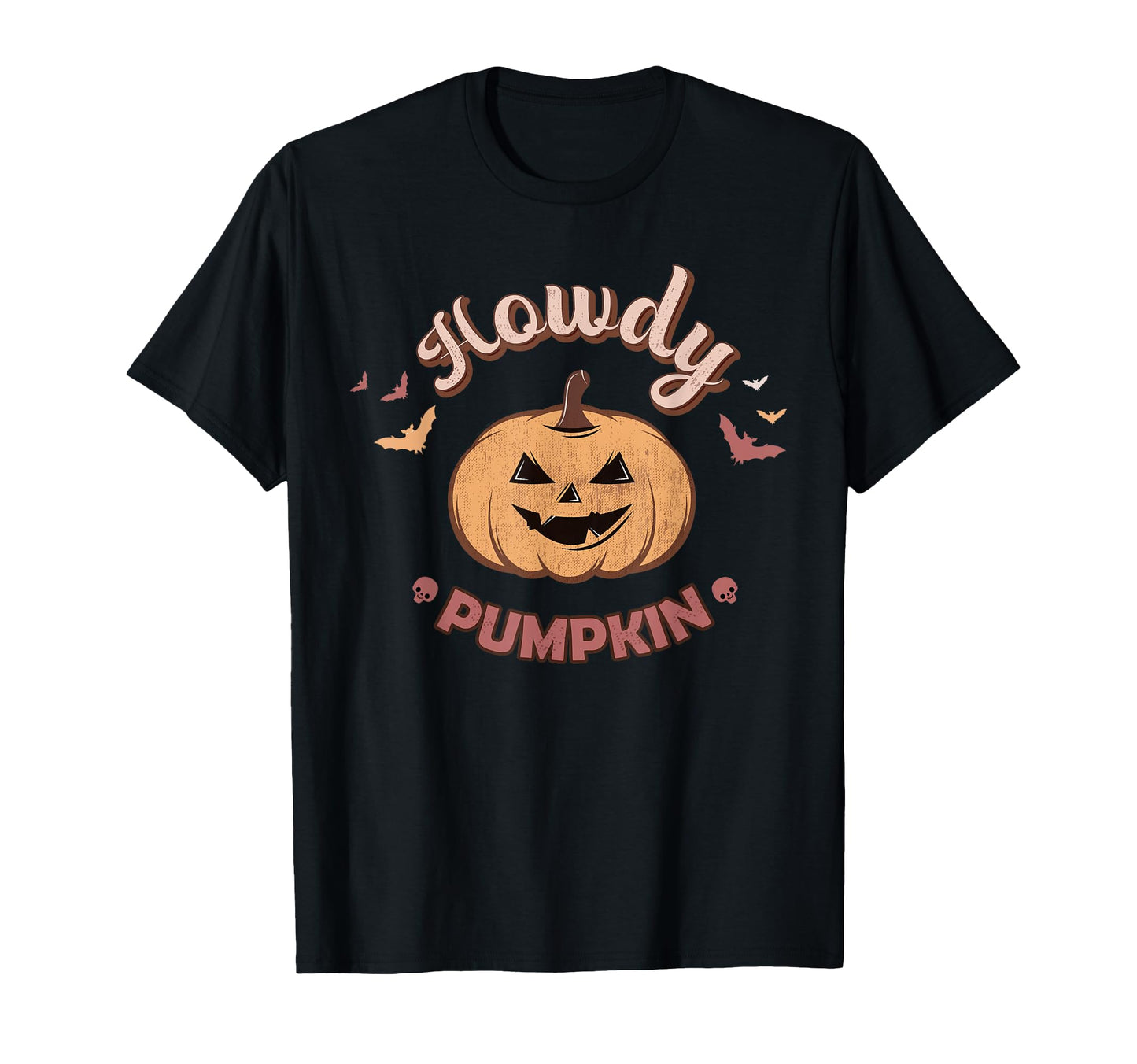 Howdy Pumpkin Funny Western Halloween T-Shirt - Novelty Apparel Men Women - T-Shirt, Sweatshirt, Hoodie