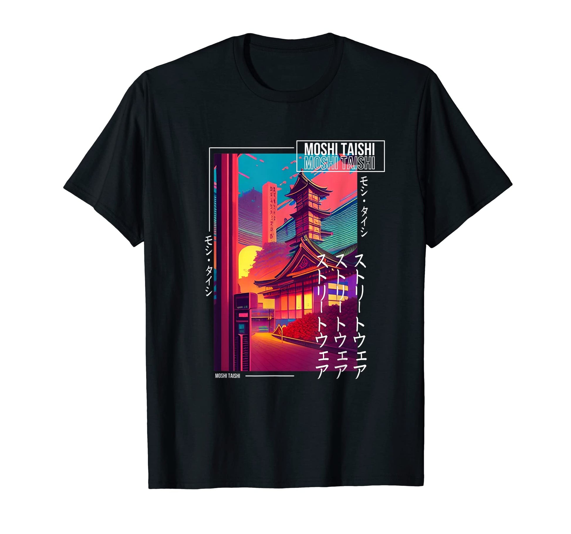 90S Synthwave Japanese Vaporwave T-Shirt - Aesthetic Graphic for Adults - T-Shirt, Sweatshirt, Hoodie
