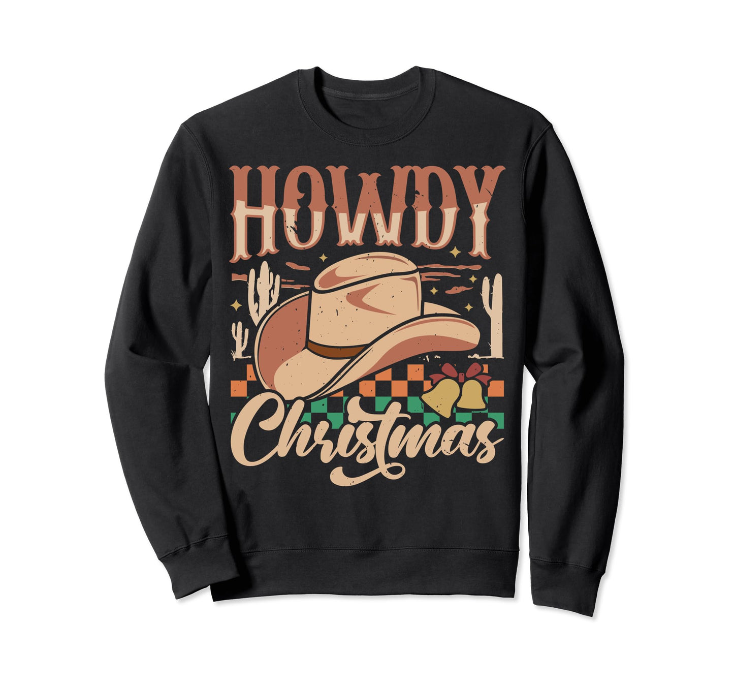 Western Cowboy Howdy Sweatshirt - Graphic Print Men Women - T-Shirt, Sweatshirt, Hoodie