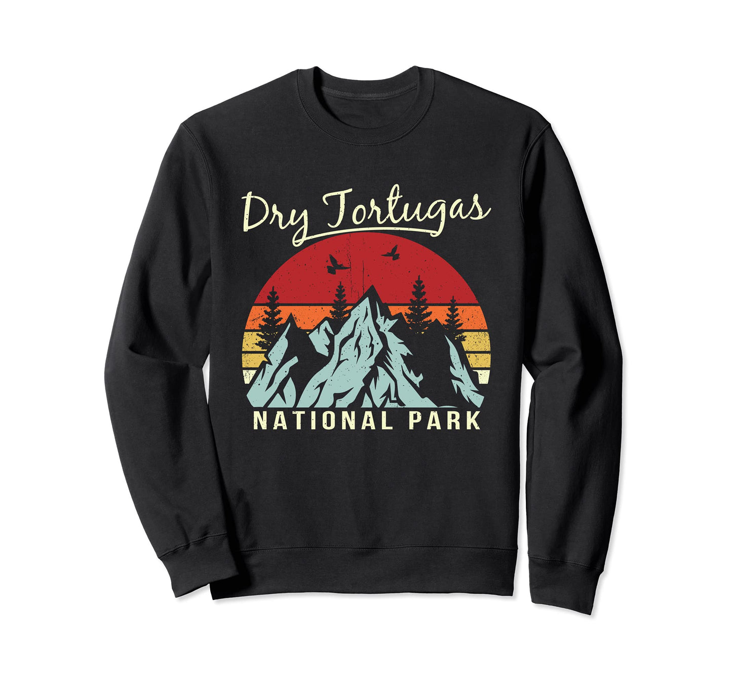 Hiking Camping Dry Tortugas National Sweatshirt - Aesthetic Graphic Unisex - T-Shirt, Sweatshirt, Hoodie
