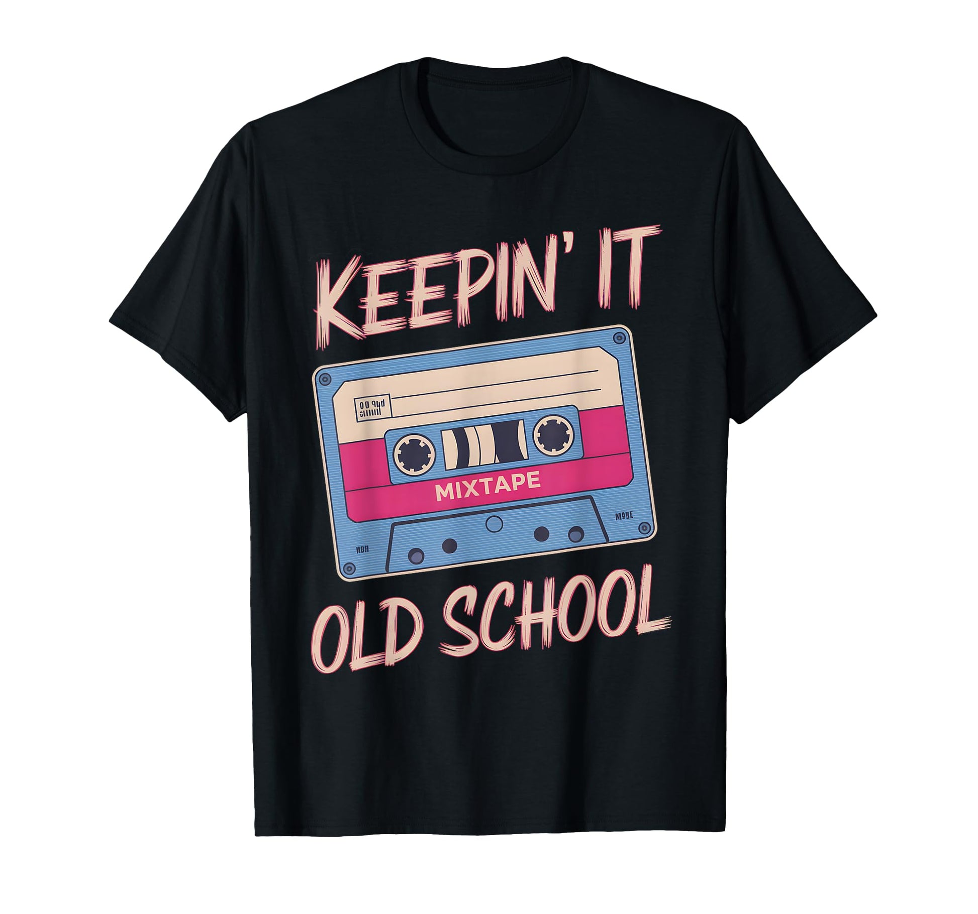 Old School Hip Hop 80S 90S Cassette Tape T-Shirt - Trendy Graphic Unisex - T-Shirt, Sweatshirt, Hoodie