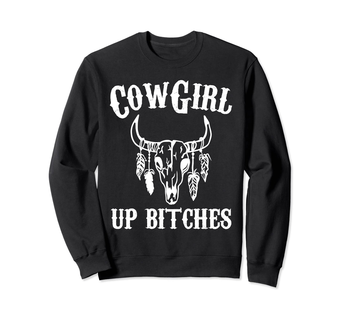 Western Cowgirl Yeehaw Hippie Boho Sweatshirt - Trendy Graphic for Adults - T-Shirt, Sweatshirt, Hoodie