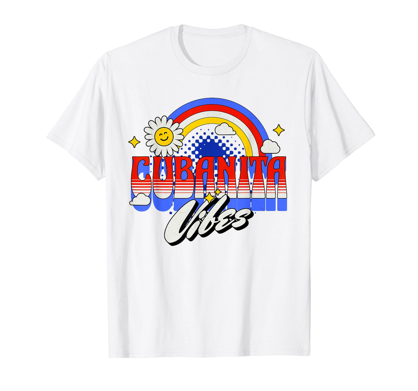 Cubanita Vibes Typography T-Shirt - Fun Novelty Design Men Women - T-Shirt, Sweatshirt, Hoodie