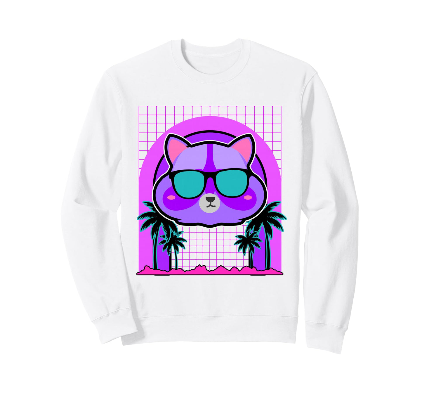 Aesthetic Vaporwave Outfits Sweatshirt - Fun Novelty Design Men Women - T-Shirt, Sweatshirt, Hoodie