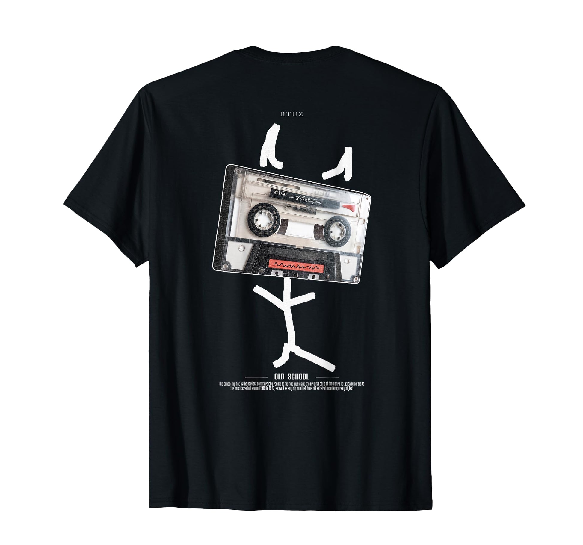 Back Streetwear Old School Music T-Shirt - Fun Novelty Design Men Women - T-Shirt, Sweatshirt, Hoodie