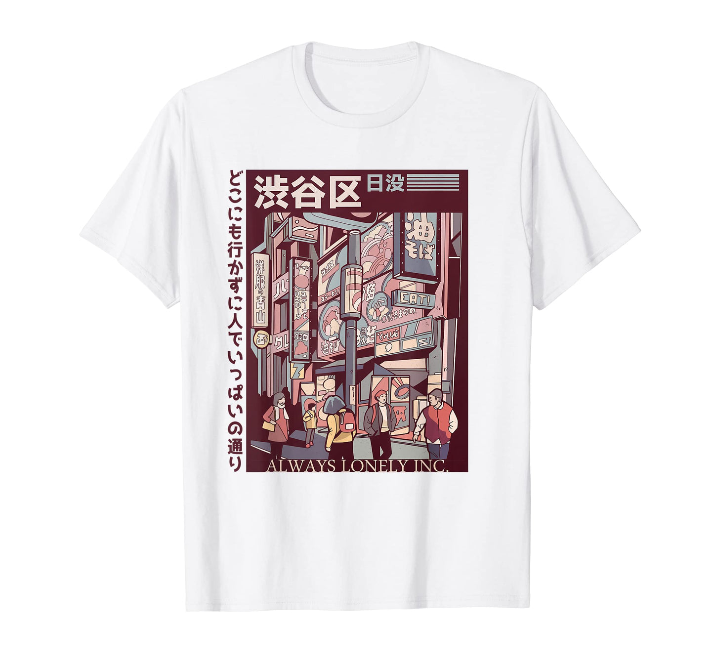 Japanese Aesthetic Streetwear Korea T-Shirt - Novelty Apparel for Adults - T-Shirt, Sweatshirt, Hoodie