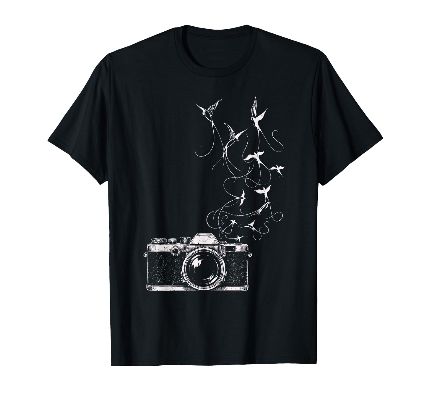 Photographer Camera Photography Birds T-Shirt - Graphic Print for Adults - T-Shirt, Sweatshirt, Hoodie