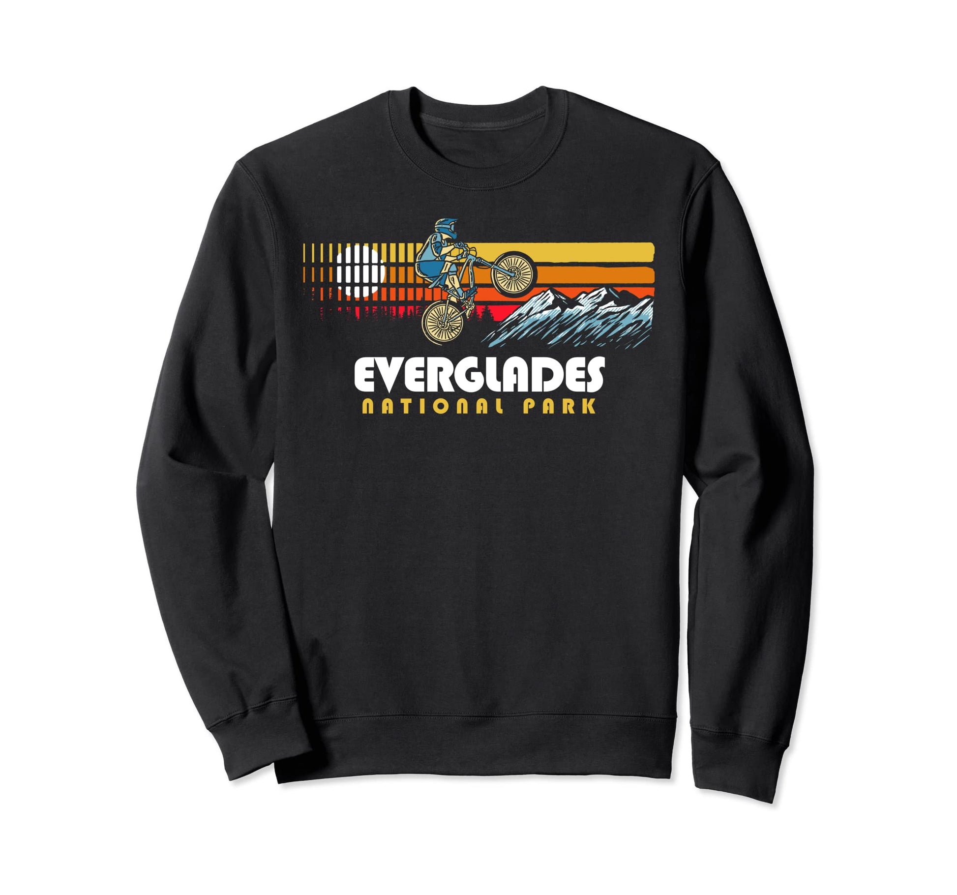 80S Everglades National Park Sweatshirt - Fun Novelty Design Unisex - T-Shirt, Sweatshirt, Hoodie