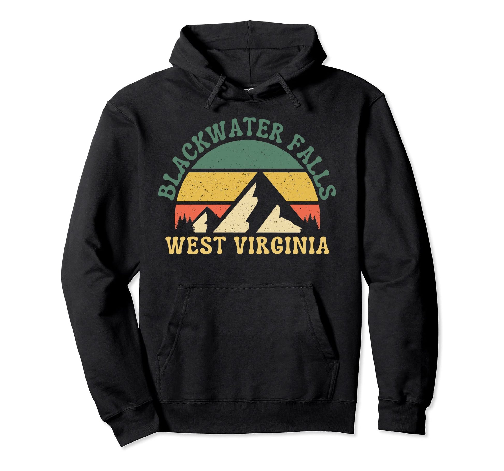 Blackwater Falls West Virginia Hoodie - Fun Novelty Design Men Women - T-Shirt, Sweatshirt, Hoodie