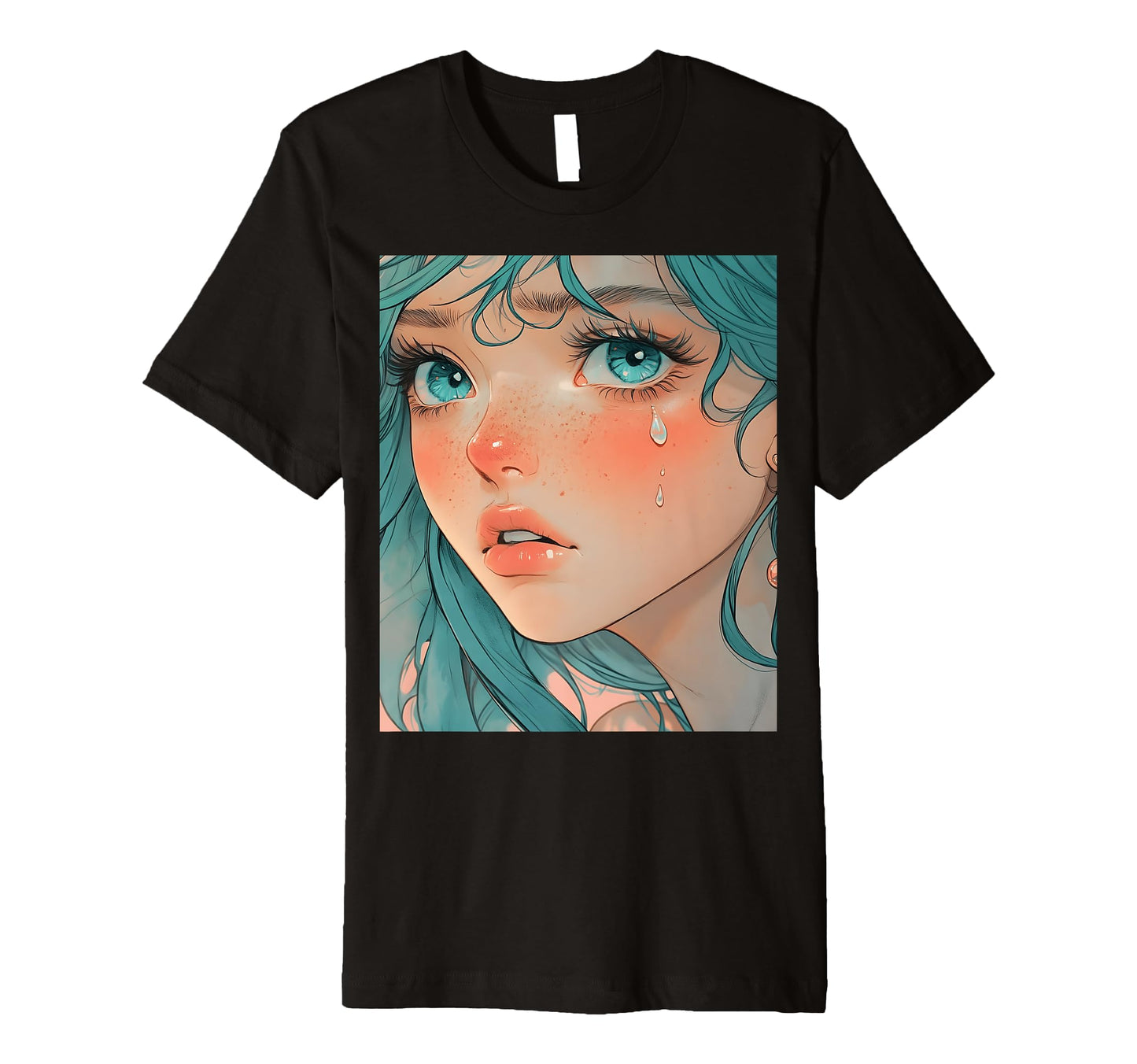 Anime Vaporwave Egirl Aesthetic T-Shirt - Aesthetic Graphic Unisex - T-Shirt, Sweatshirt, Hoodie