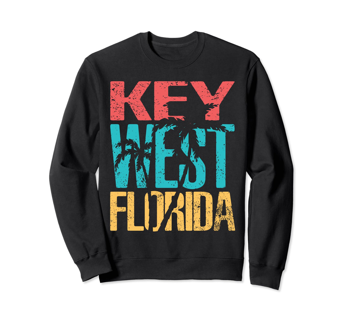 Key West Florida Beach Souvenir Gift Sweatshirt - Unique Graphic for Adults - T-Shirt, Sweatshirt, Hoodie