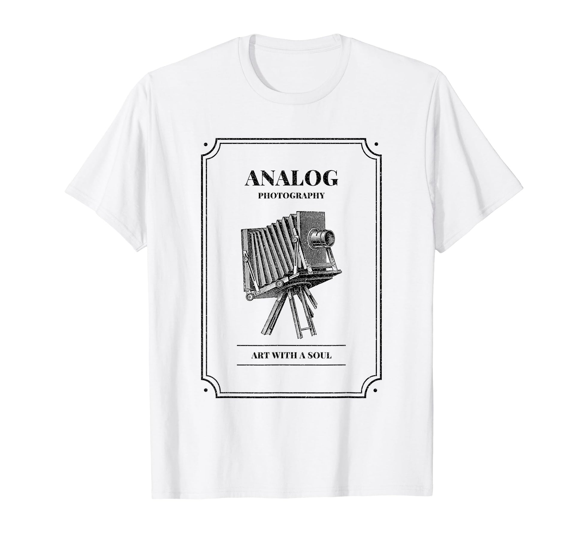 Analog Photography Art Soul Camera T-Shirt - Graphic Print Men Women - T-Shirt, Sweatshirt, Hoodie