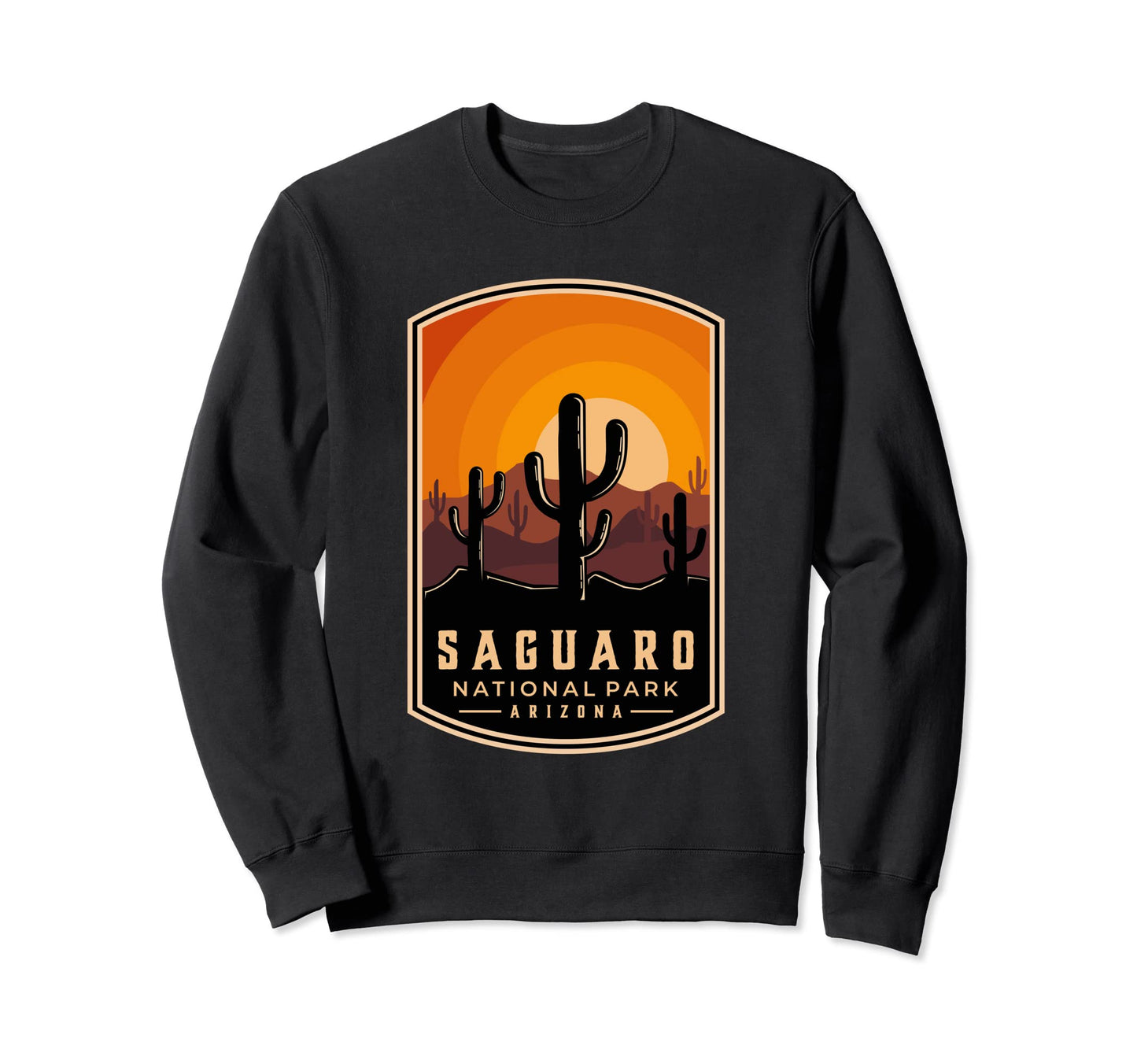 Saguaro National Park Arizona Us Sweatshirt - Novelty Apparel for Adults - T-Shirt, Sweatshirt, Hoodie