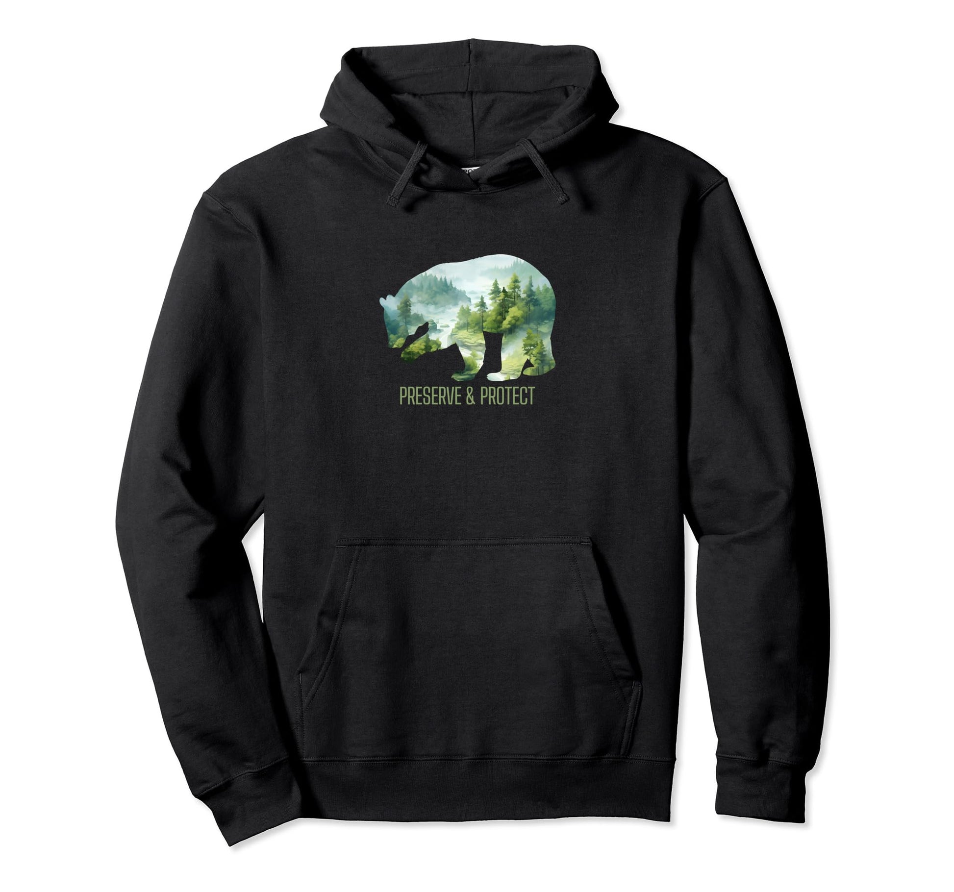 Preserve Protect National Park Wildlife Hoodie - Aesthetic Graphic Unisex - T-Shirt, Sweatshirt, Hoodie