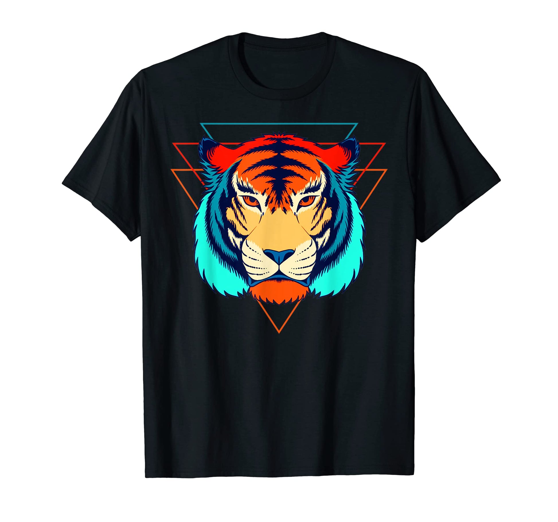 Tiger Vaporwave Retrowave Aesthetic T-Shirt - Trendy Graphic Men Women - T-Shirt, Sweatshirt, Hoodie