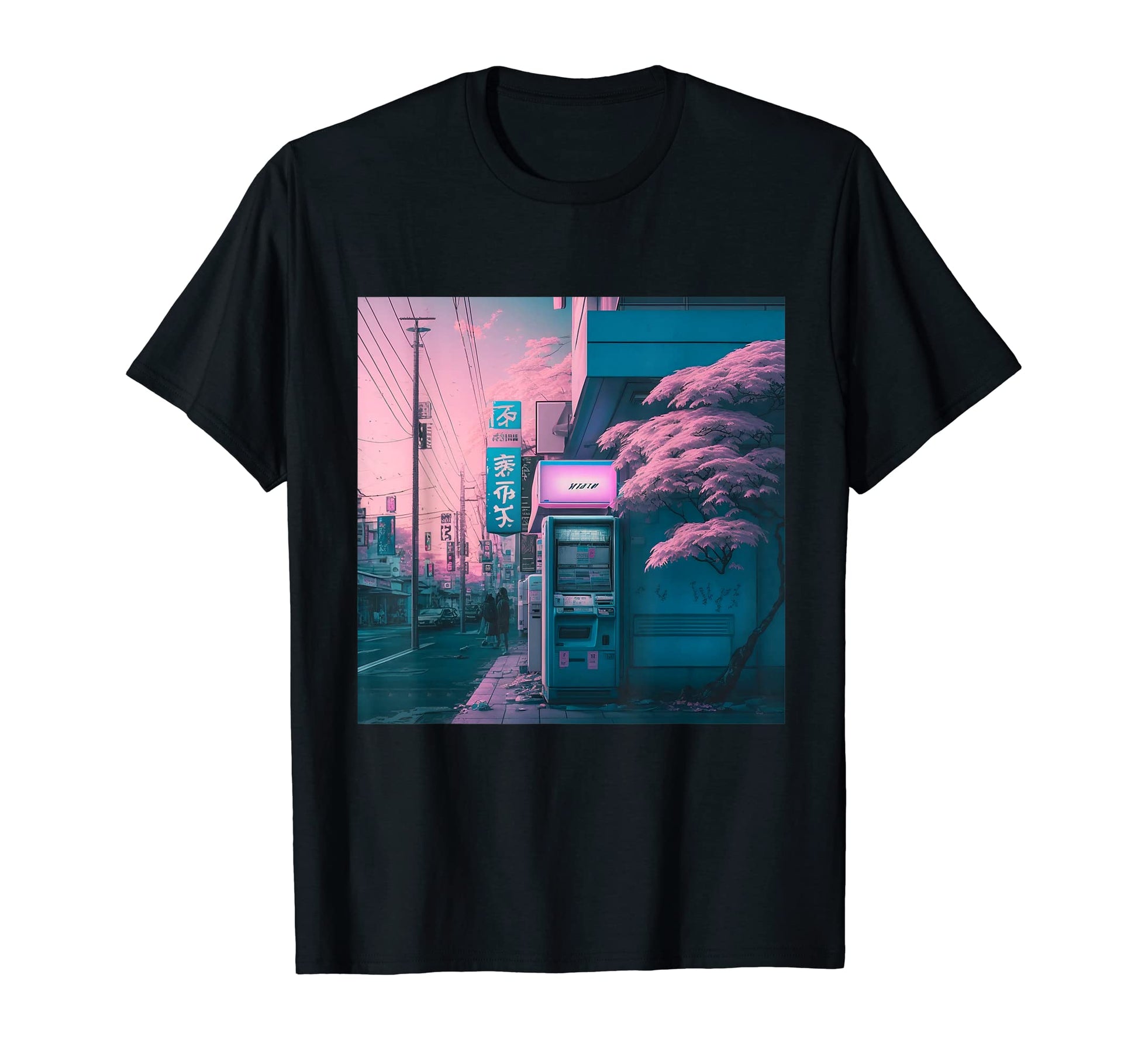 Japanese Aesthetic Streetwear Vaporwave T-Shirt - Aesthetic Graphic Unisex - T-Shirt, Sweatshirt, Hoodie