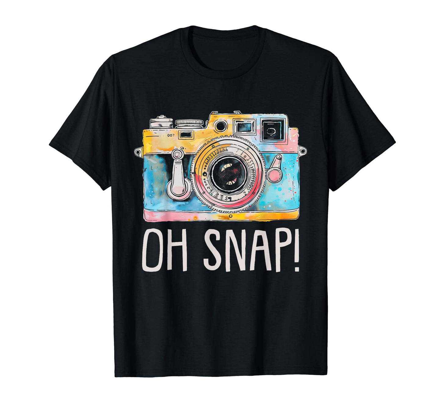 Photographer Camera Funny T-Shirt - Casual Everyday Wear for Adults - T-Shirt, Sweatshirt, Hoodie