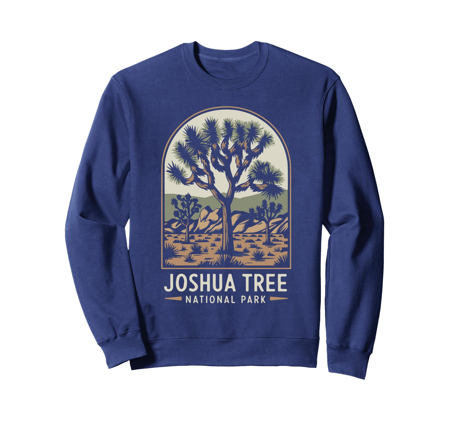 Joshua Tree National Park Art Sweatshirt - Aesthetic Graphic for Adults - T-Shirt, Sweatshirt, Hoodie