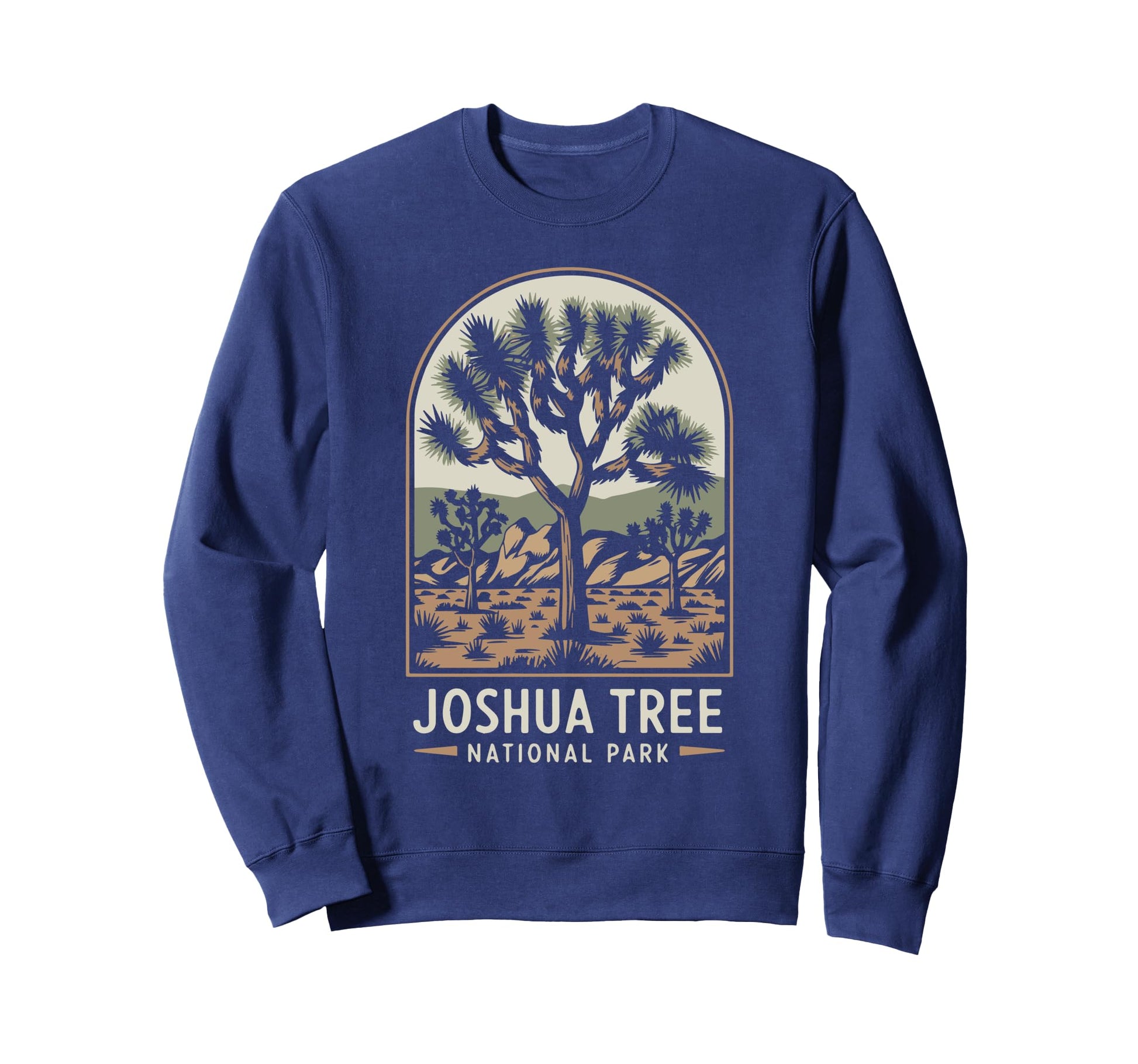 Joshua Tree National Park Art Sweatshirt - Aesthetic Graphic for Adults - T-Shirt, Sweatshirt, Hoodie