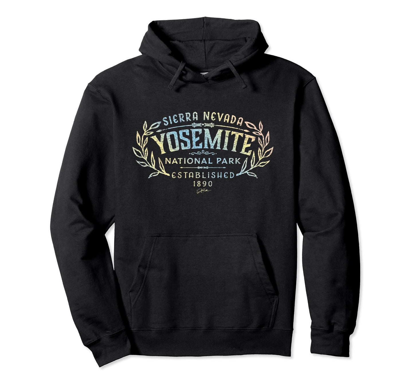 Jcombs Yosemite National Park Hoodie - Novelty Apparel for Adults - T-Shirt, Sweatshirt, Hoodie