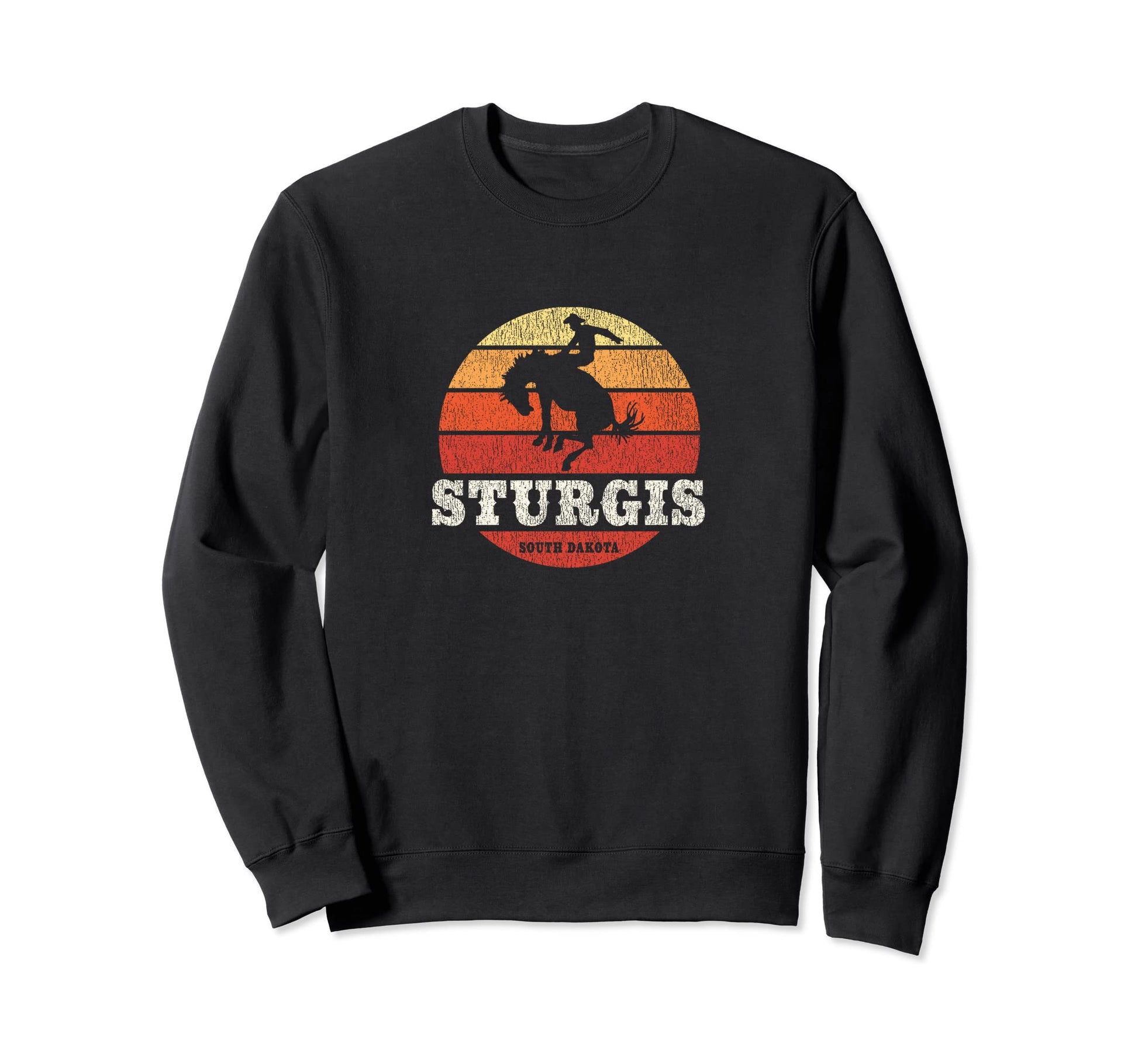 Sturgis Sd Country Western Sweatshirt - Custom Art Print for Adults - T-Shirt, Sweatshirt, Hoodie