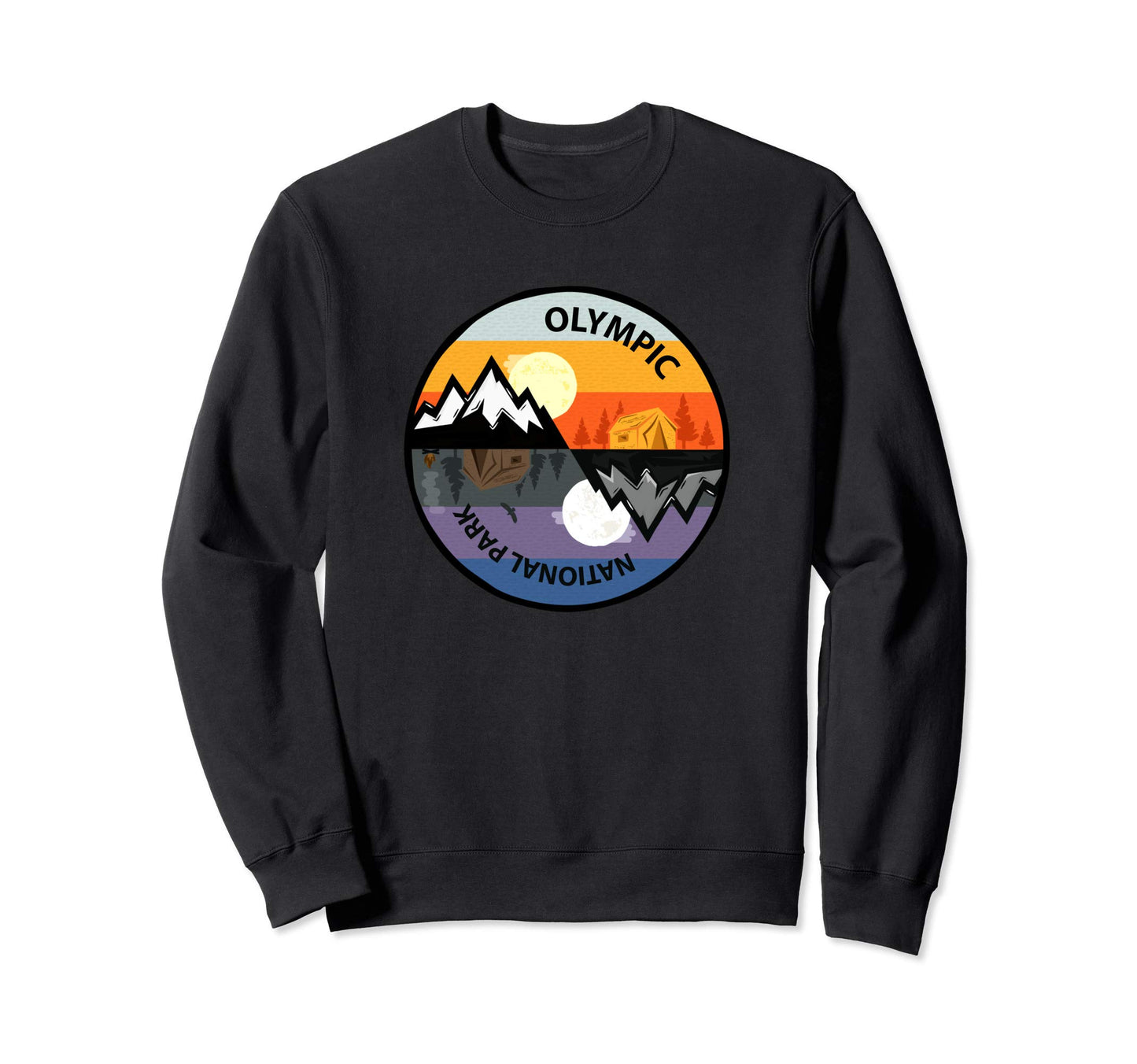 Olympic National Park Souvenir Sweatshirt - Fun Novelty Design Unisex - T-Shirt, Sweatshirt, Hoodie