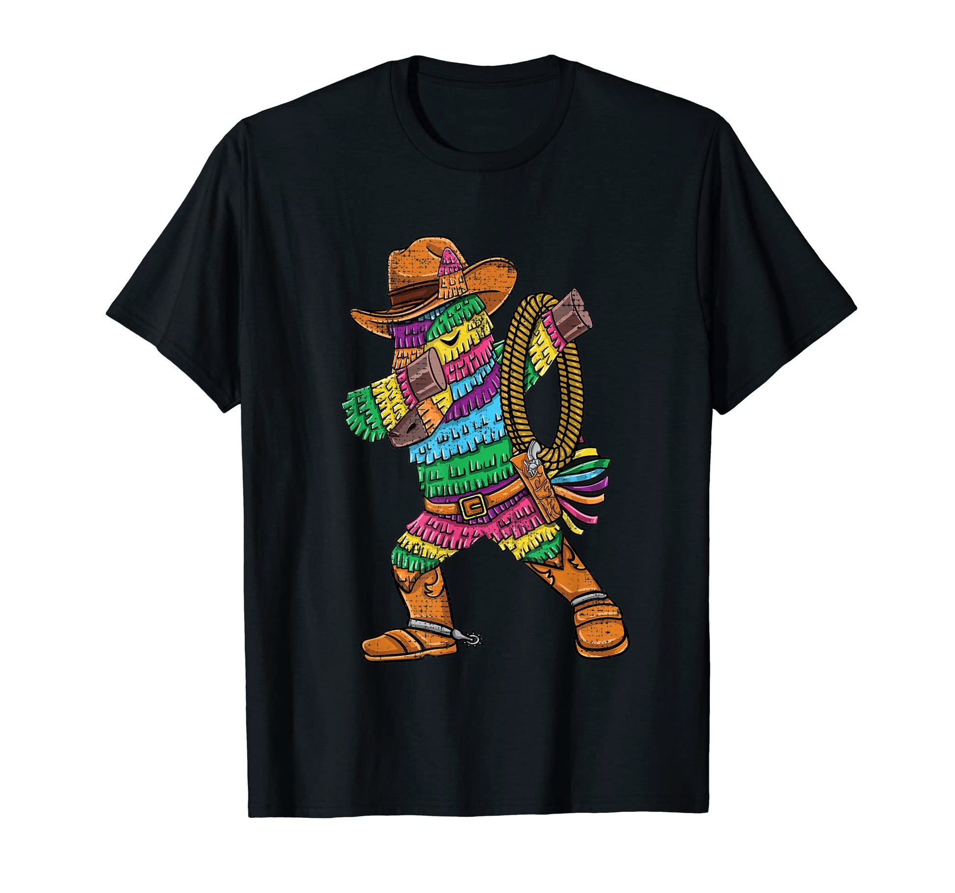 Dabbing Cowboy Pinata T-Shirt - Custom Art Print Unisex - T-Shirt, Sweatshirt, Hoodie