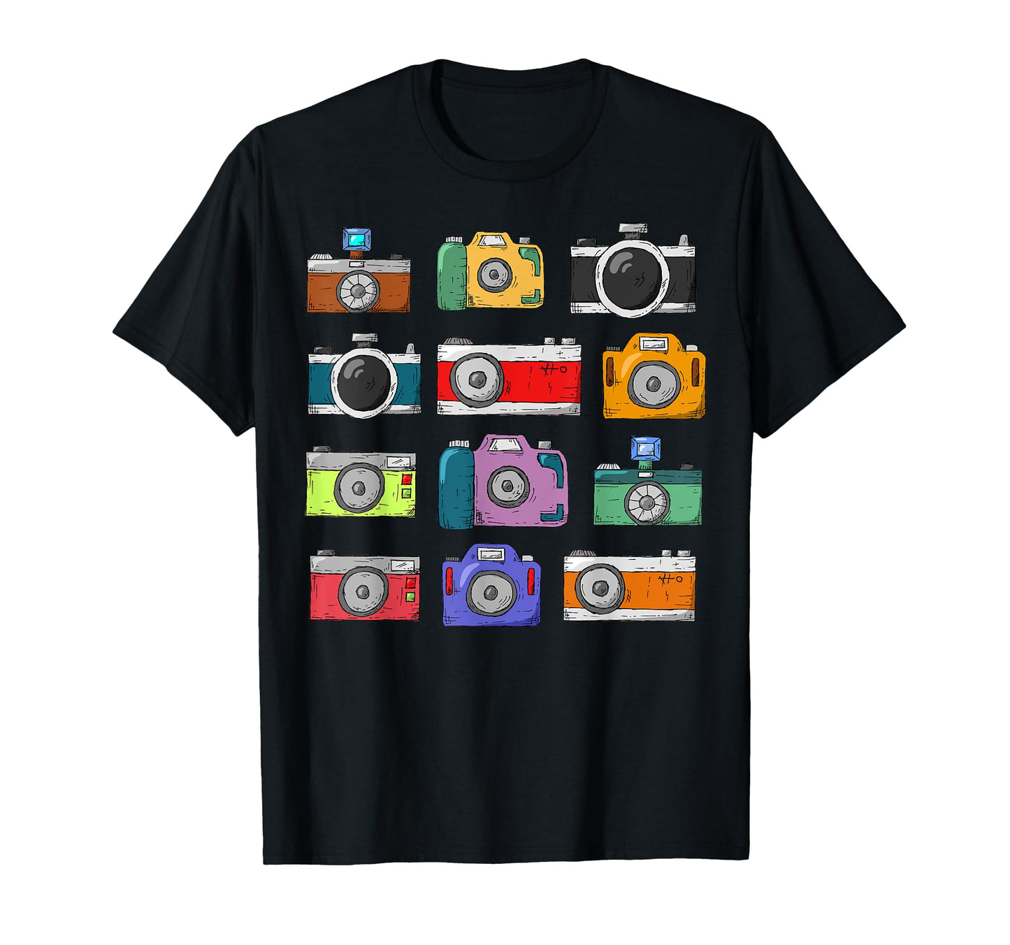 Trendy Camera Photography Photographer T-Shirt - Trendy Graphic Men Women - T-Shirt, Sweatshirt, Hoodie