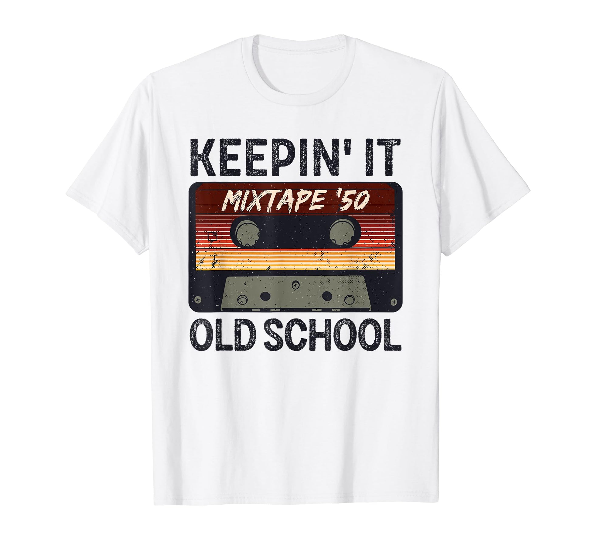 Old School Hip Hop 80S 90S Mixtape T-Shirt - Minimalist Print Unisex - T-Shirt, Sweatshirt, Hoodie
