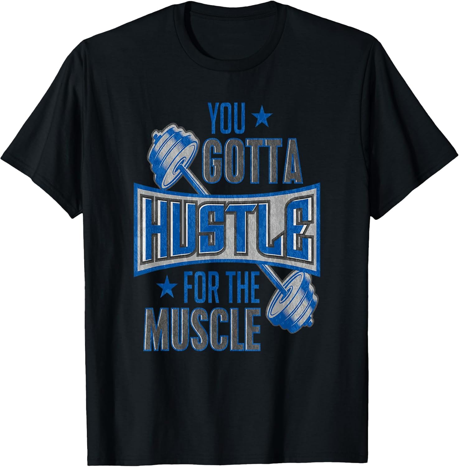 Muscle Hustle - Adult & Kids T-Shirts, Sweatshirts & Hoodies apparel design preview 1