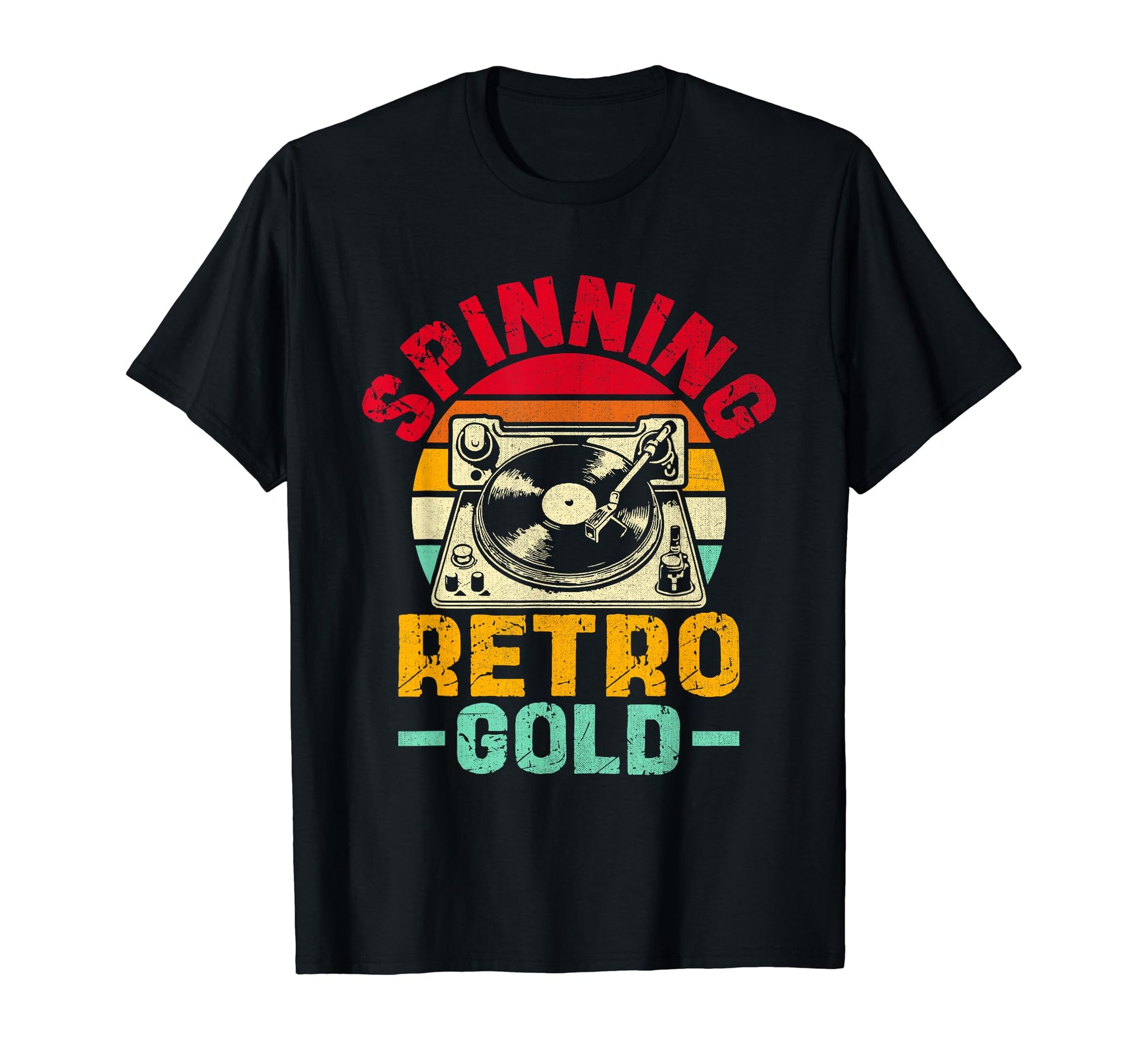 Funny Old School Dj Equipment Table T-Shirt - Unique Graphic Men Women - T-Shirt, Sweatshirt, Hoodie