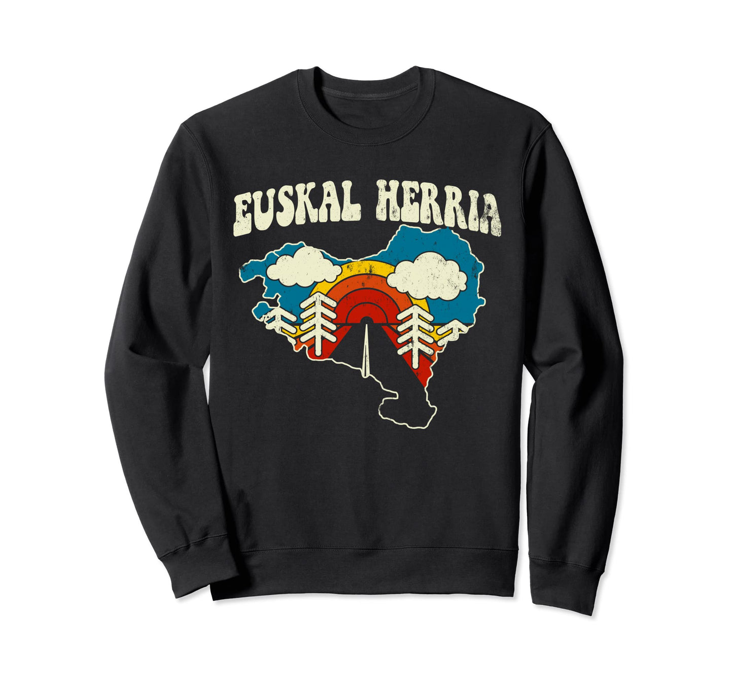 Basque Country Spain France Sweatshirt - Minimalist Print Men Women - T-Shirt, Sweatshirt, Hoodie