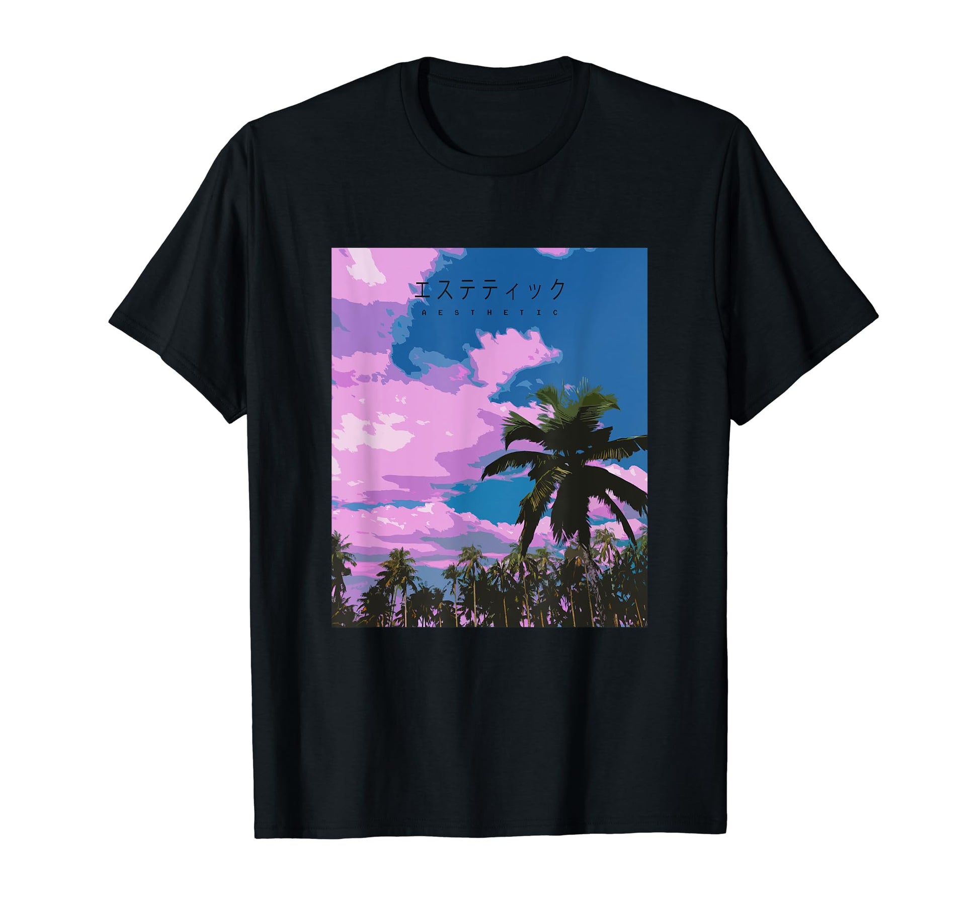 Aesthetic Vaporwave Retrowave T-Shirt - Trendy Graphic for Adults - T-Shirt, Sweatshirt, Hoodie