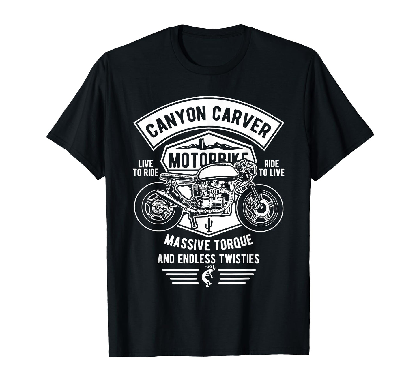 Canyon Carver Motorcycle T-Shirt - Aesthetic Graphic Men Women - T-Shirt, Sweatshirt, Hoodie
