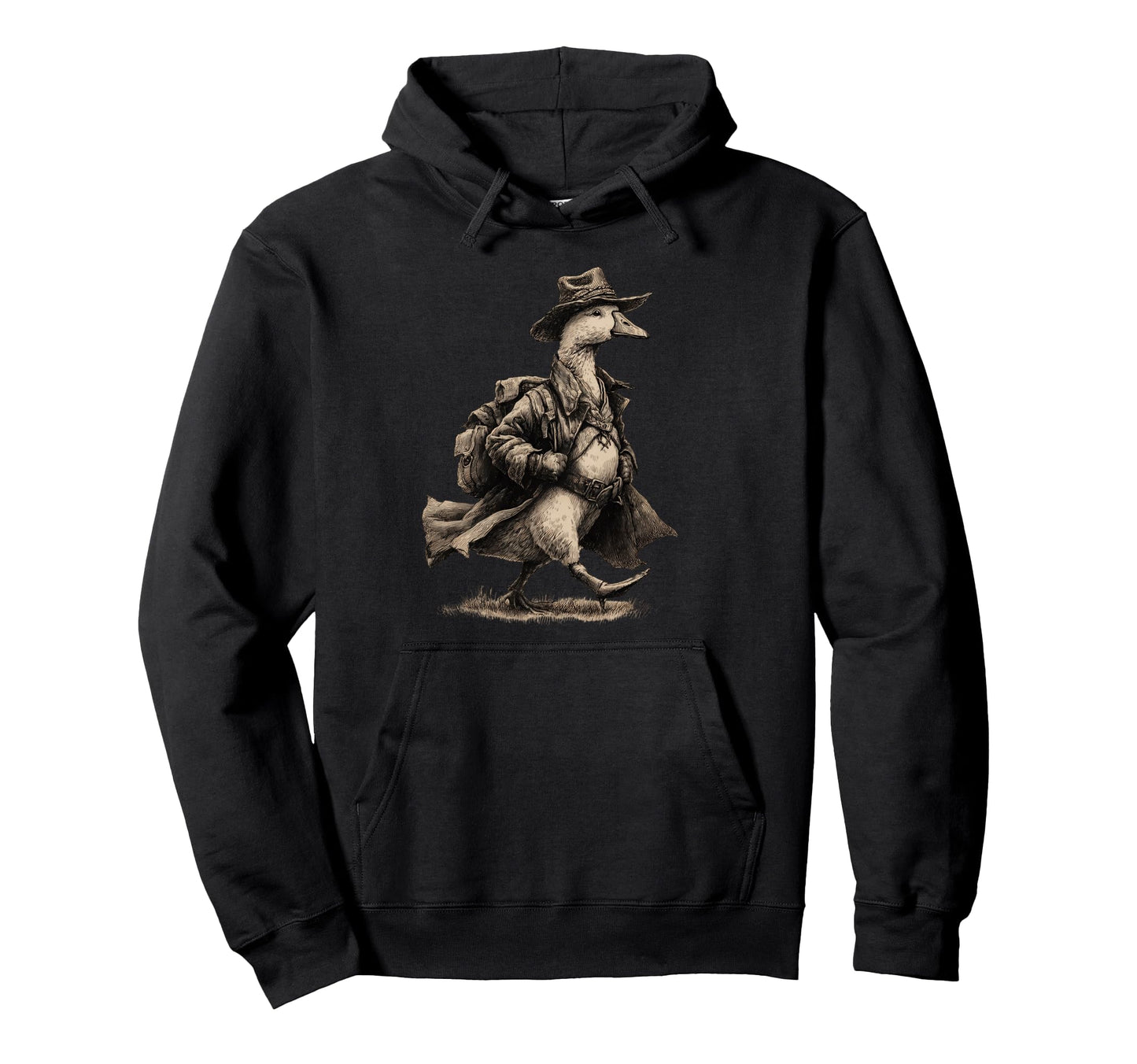 Goose Cowboy Rodeo Cowgirl Western Hoodie - Aesthetic Graphic for Adults - T-Shirt, Sweatshirt, Hoodie