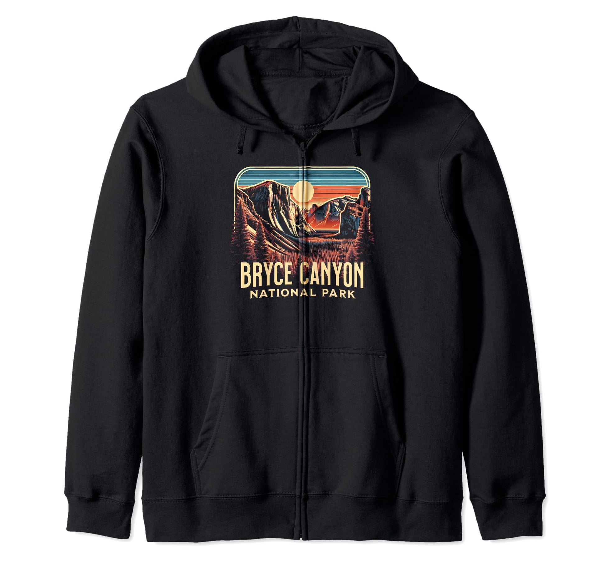 Bryce Canyon National Park Utah Usa Hoodie - Minimalist Print Men Women - T-Shirt, Sweatshirt, Hoodie