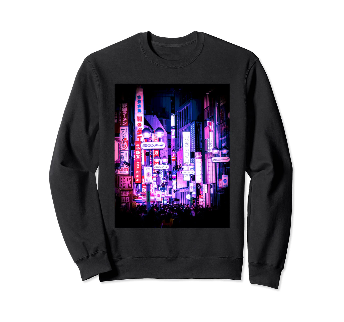 Vaporwave Aesthetic Japanese Sweatshirt - Casual Everyday Wear Men Women - T-Shirt, Sweatshirt, Hoodie