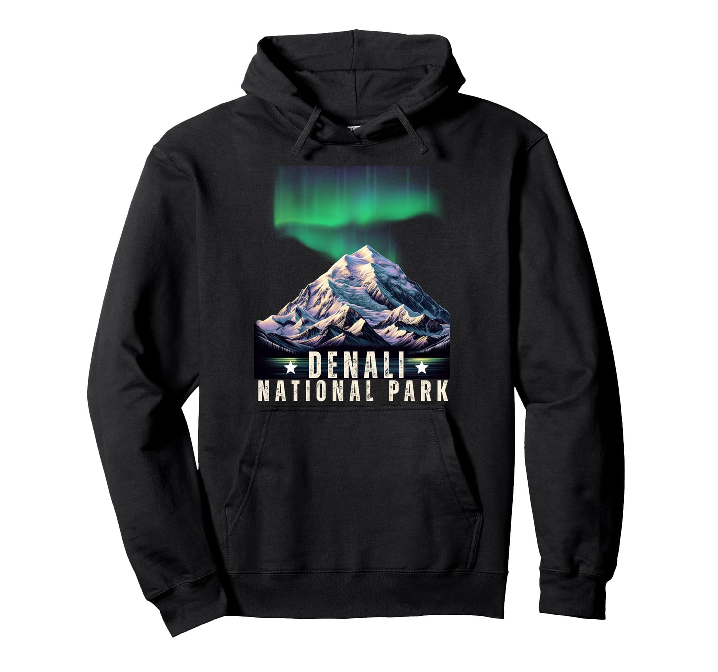 Denali National Park Alaska Denali Hoodie - Graphic Print Men Women - T-Shirt, Sweatshirt, Hoodie