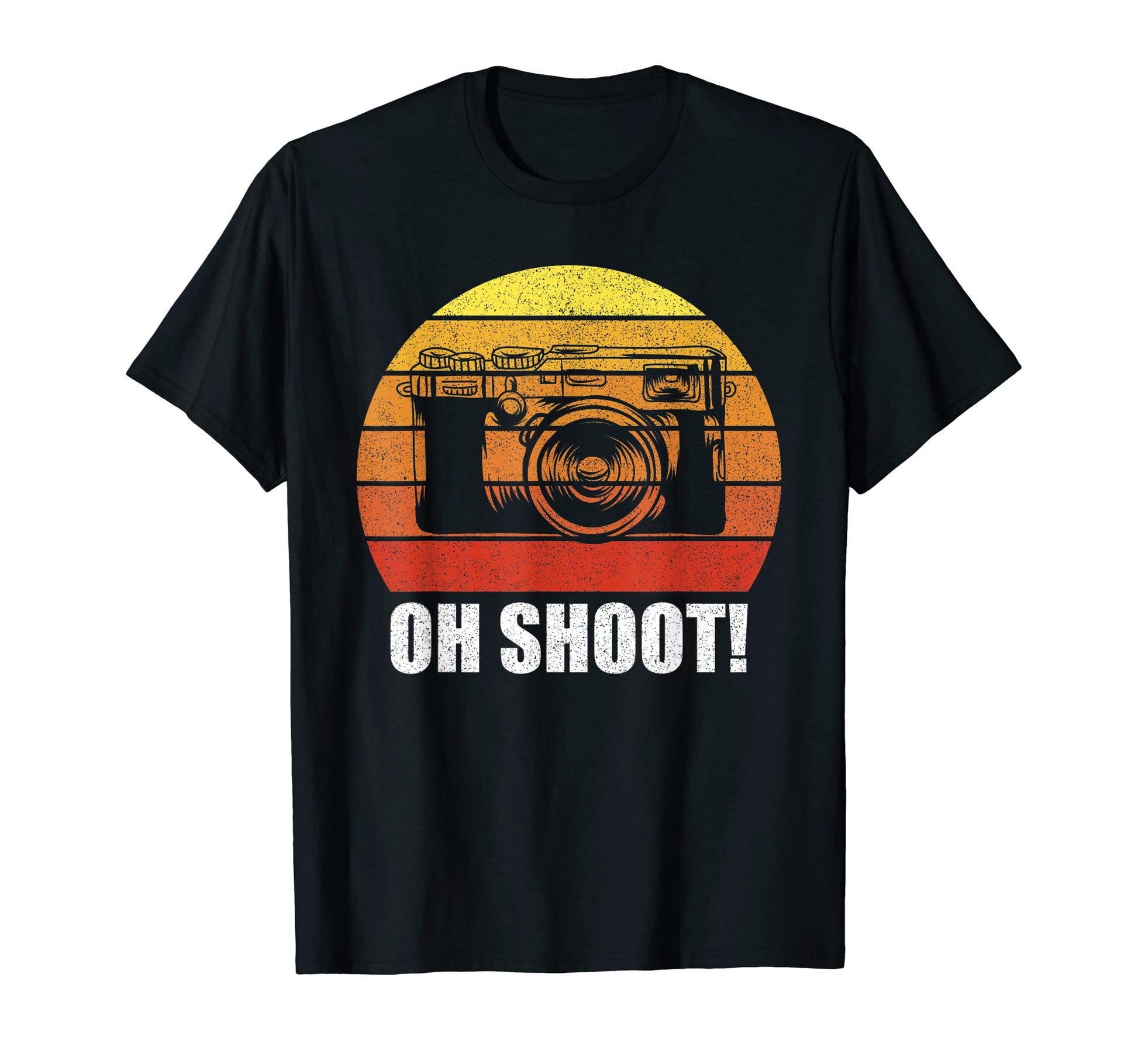 Oh Shoot Funny Camera Gifts Photography T-Shirt - Unique Graphic for Adults - T-Shirt, Sweatshirt, Hoodie