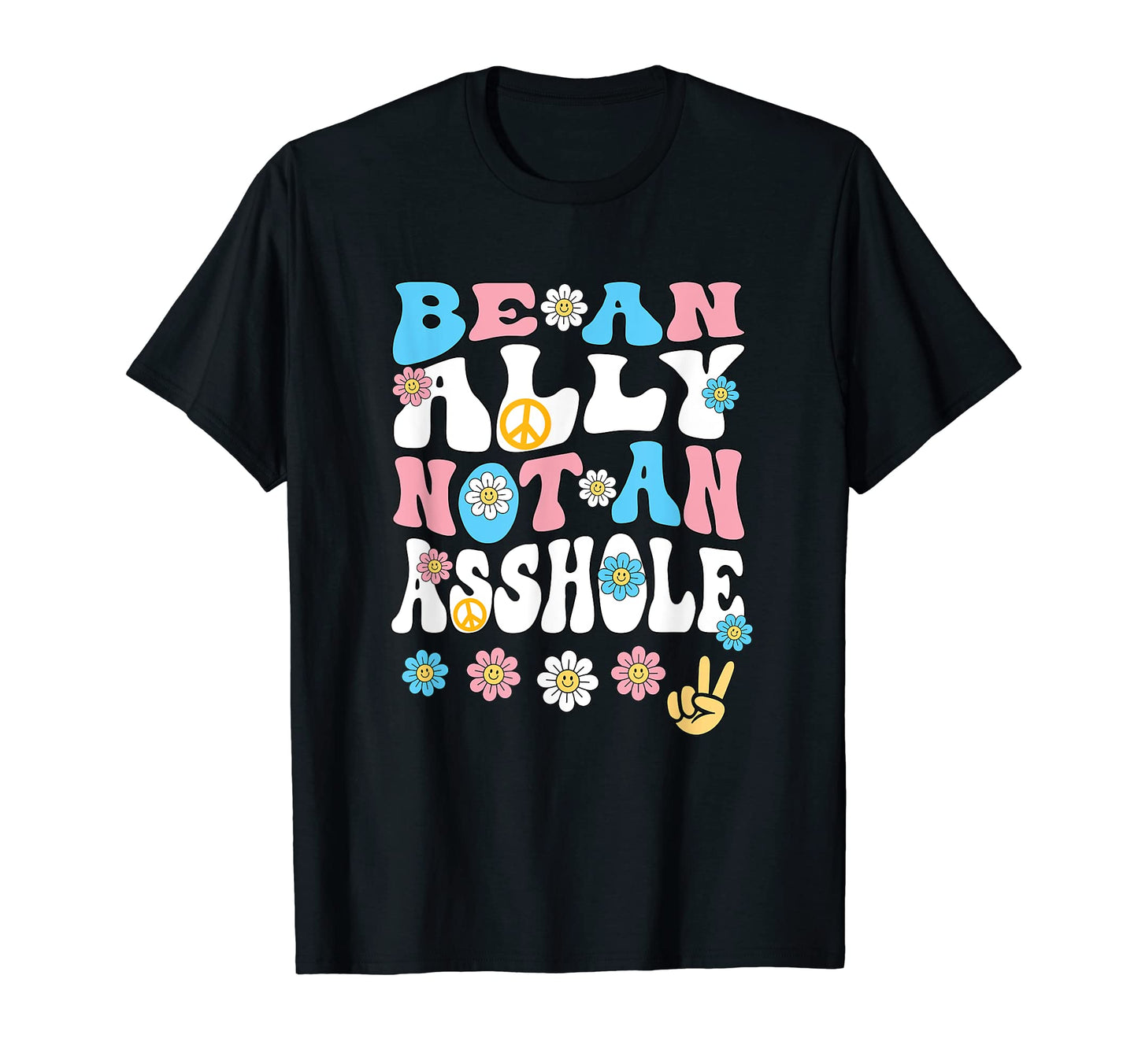 Trans Ally Transgender Gay Pride T-Shirt - Streetwear Style Men Women - T-Shirt, Sweatshirt, Hoodie