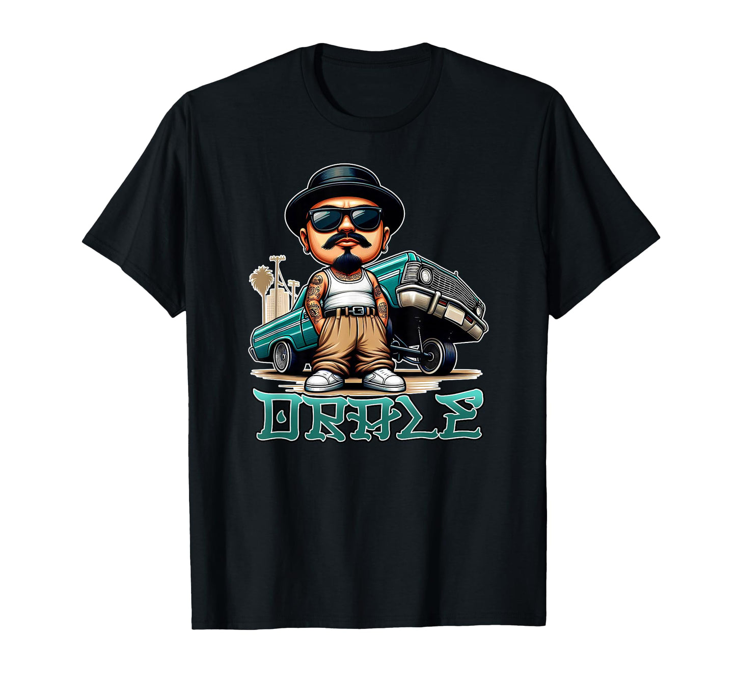 Orale Lowrider Chicano Homie Tattoo T-Shirt - Aesthetic Graphic Unisex - T-Shirt, Sweatshirt, Hoodie